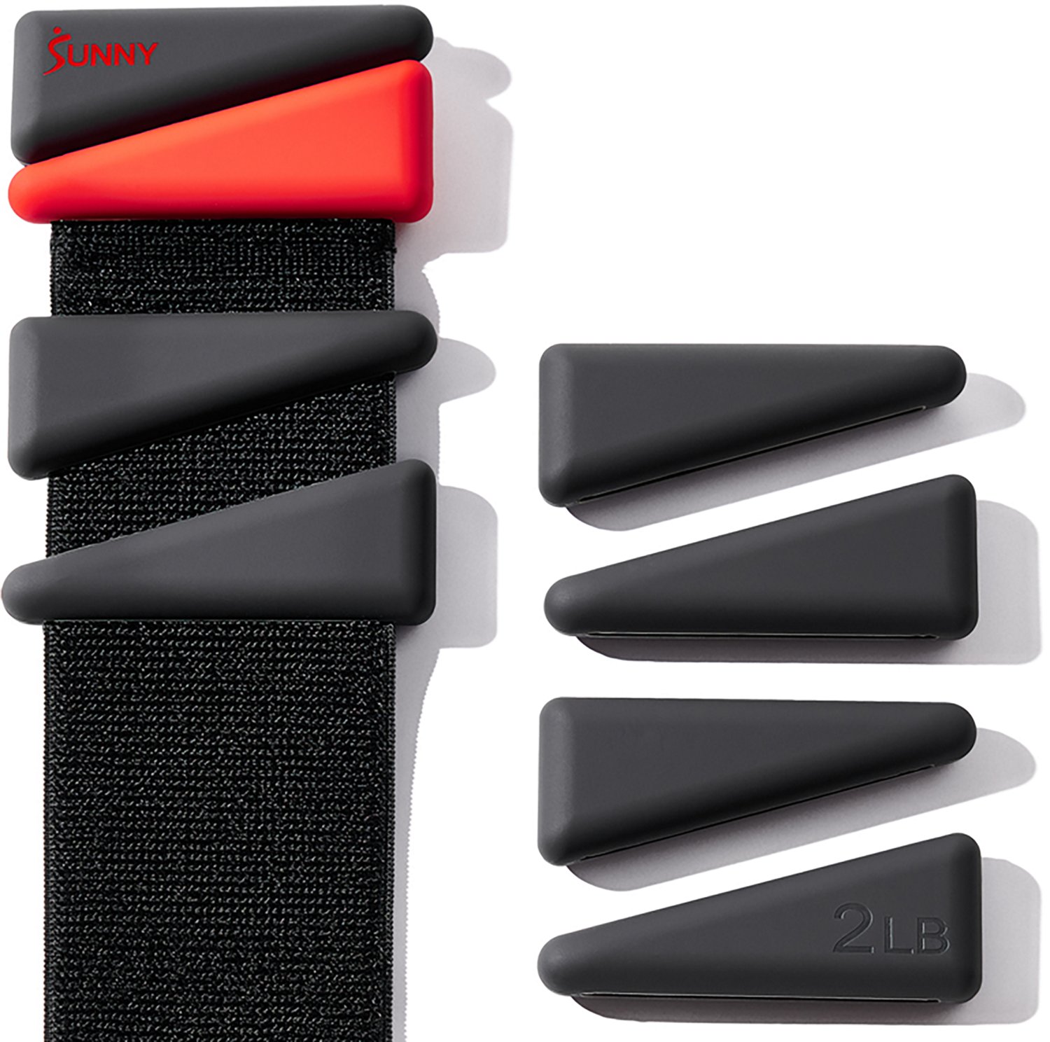 Sunny Health & Fitness 103 Series Adjustable 1 lb Wrist Weights Pair                                                             - view number 3