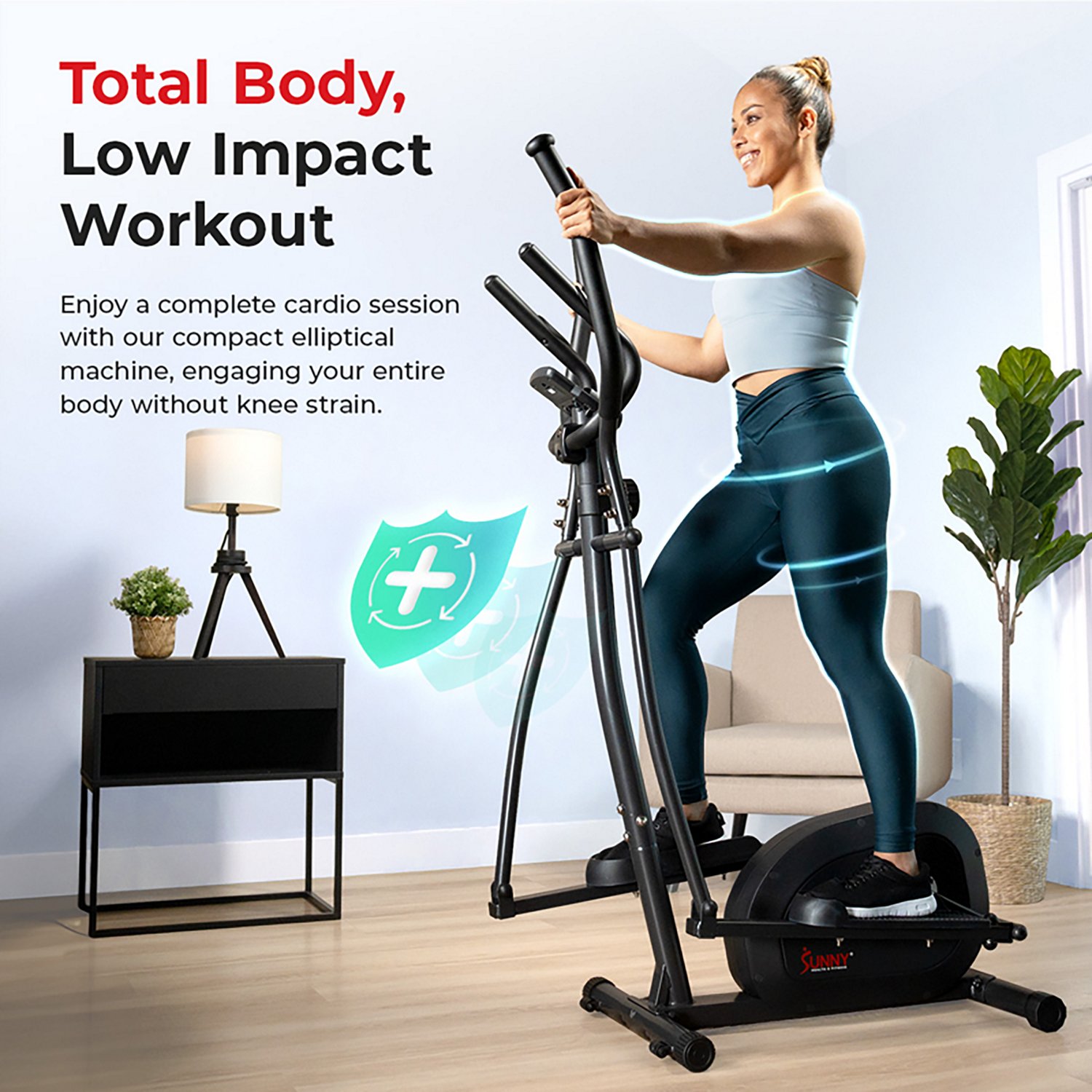 Sunny Health & Fitness Elliptical Cross Trainer - view number 5