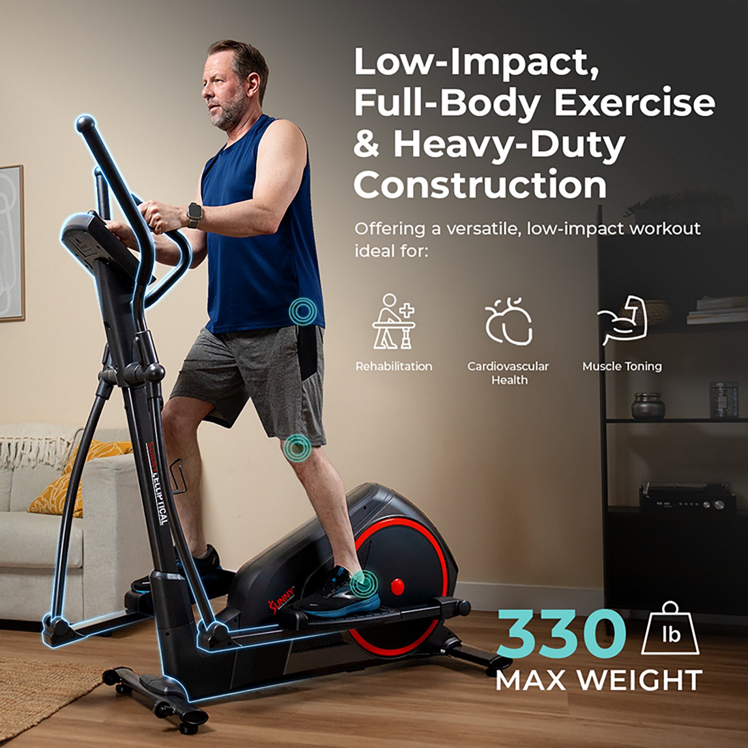 Sunny Health & Fitness Elliptical Machine