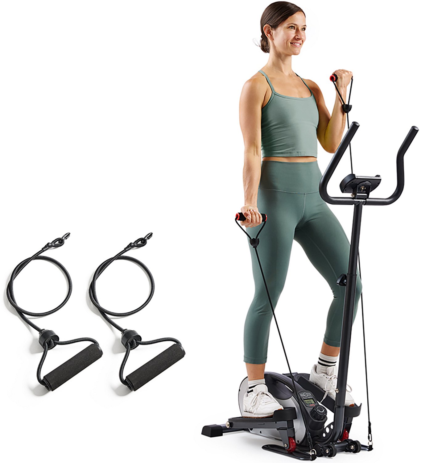 Sunny Health & Fitness Smart Stand Mini Elliptical Exercise Trainer - view number 2