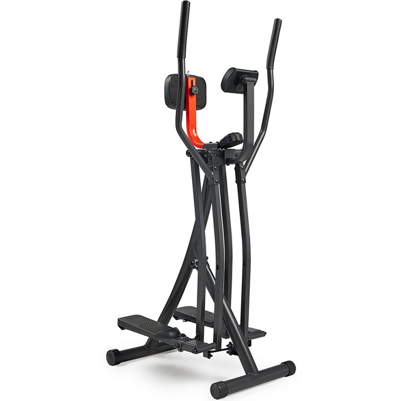 Sunny Health & Fitness Smart Air Walk Cross Trainer Elliptical Machine Glider w/Performance Lcd Monitor, Low-Impact, 30 Inch Stride and Exclusive Sunn