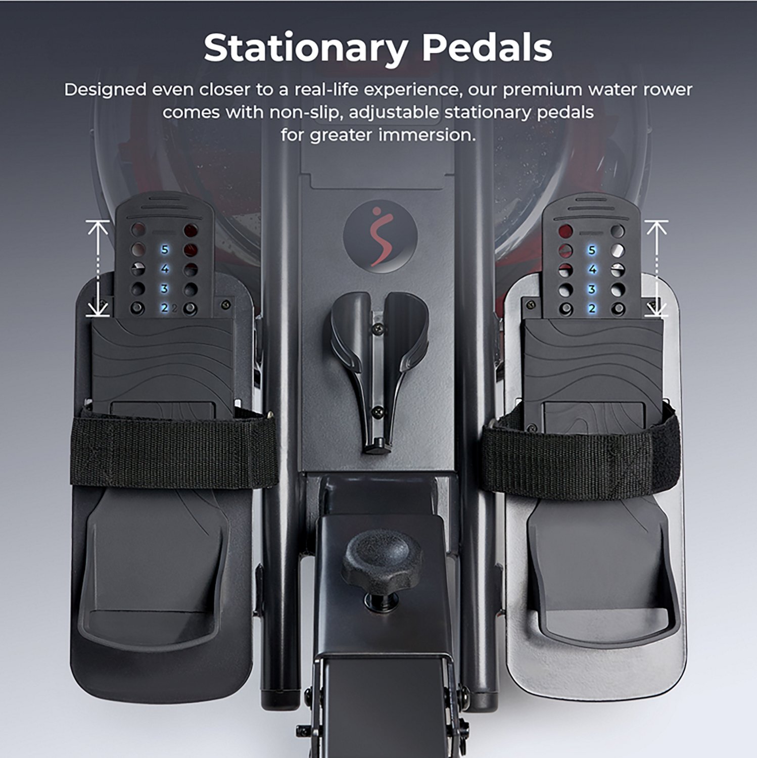 Sunny Health & Fitness Water Rowing Machine                                                                                      - view number 5