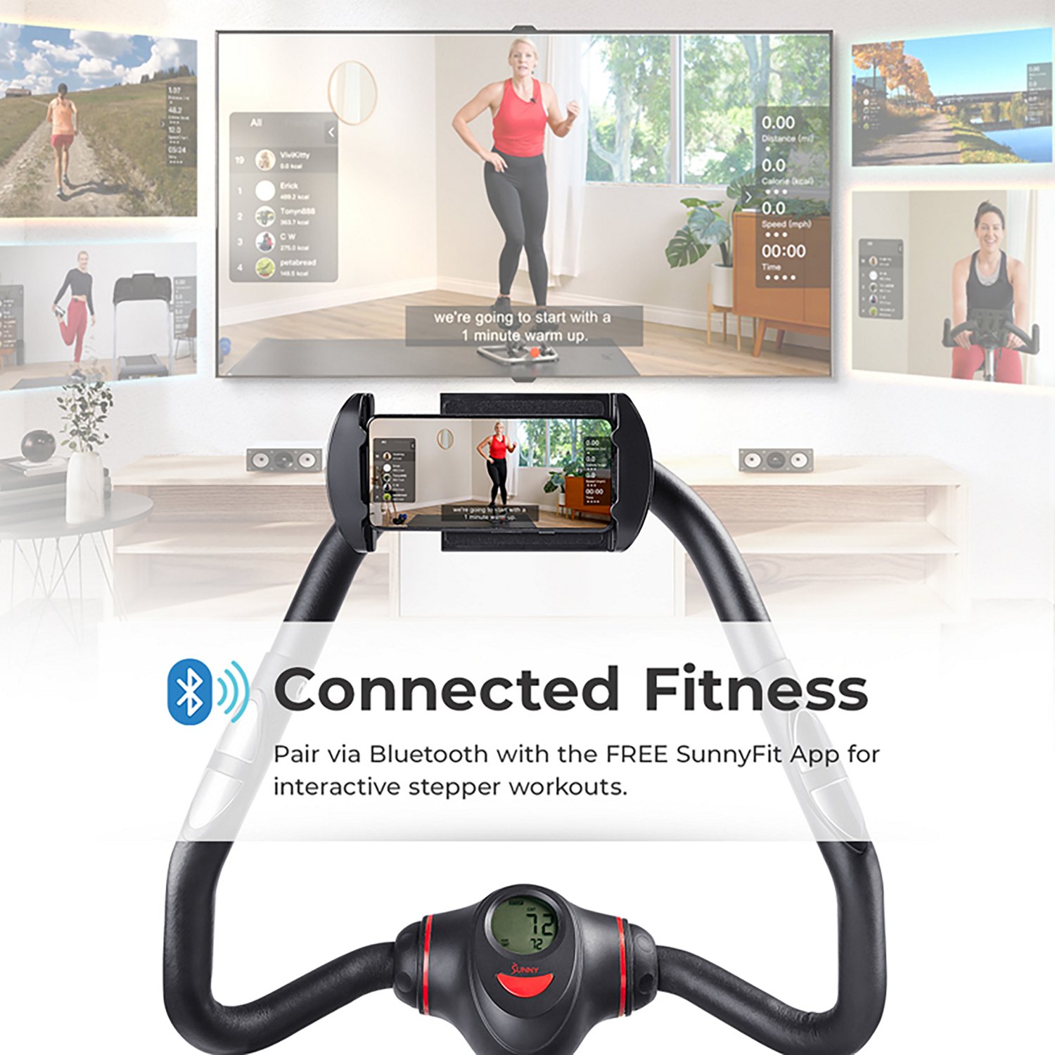 Sunny Health & Fitness 2-in-1 Premium Power Stepper - view number 7