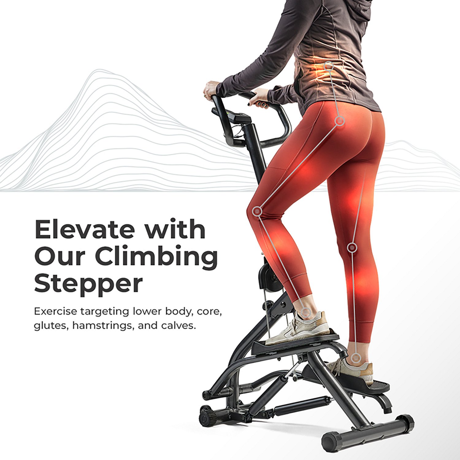 Sunny Health & Fitness Climbing Stepper - view number 3