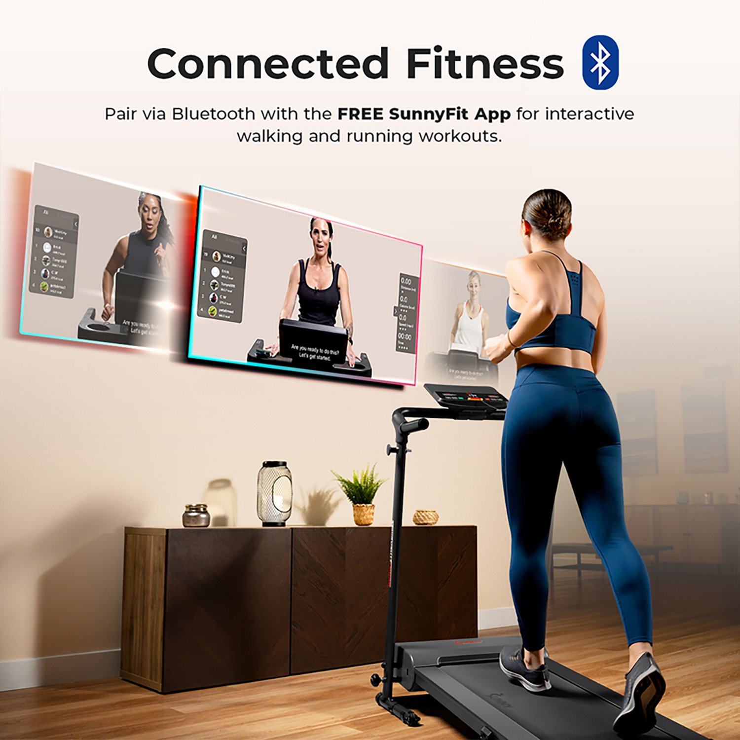 Sunny Health & Fitness Compact Treadmill - view number 6
