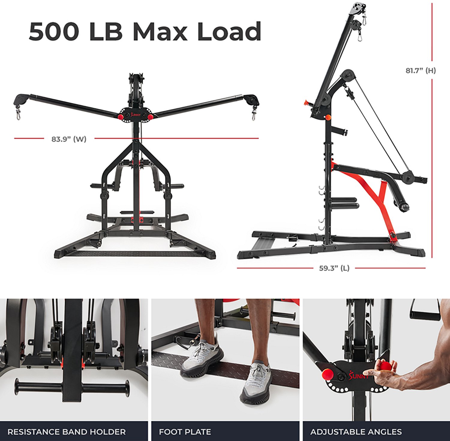 Sunny Health & Fitness Home Gym                                                                                                  - view number 3