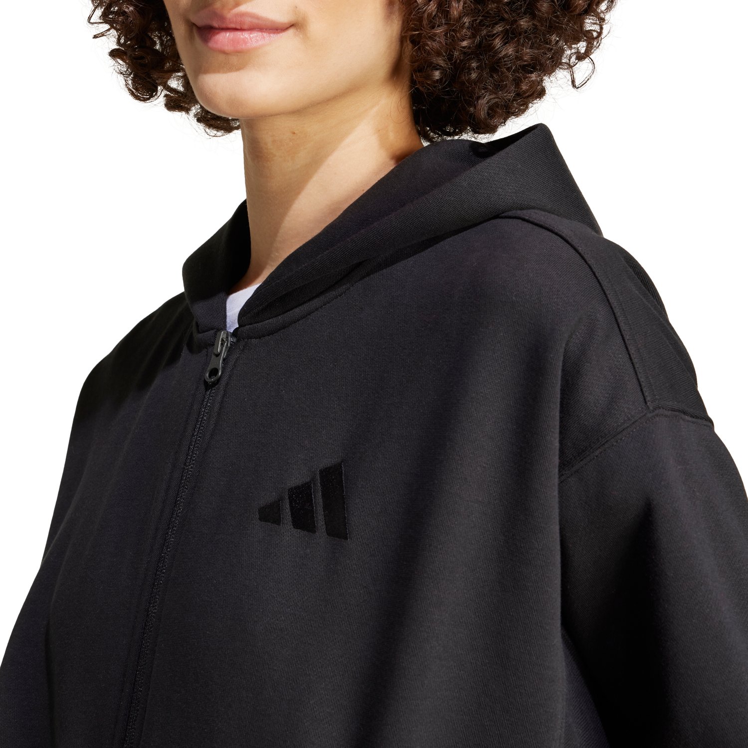 adidas Women's All SZN Fleece Full-Zip Hoodie