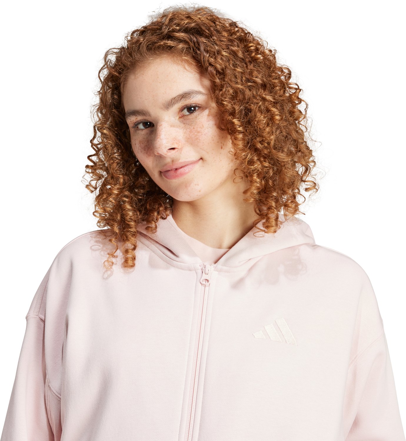 adidas Women's All SZN Fleece Full-Zip Hoodie - view number 3
