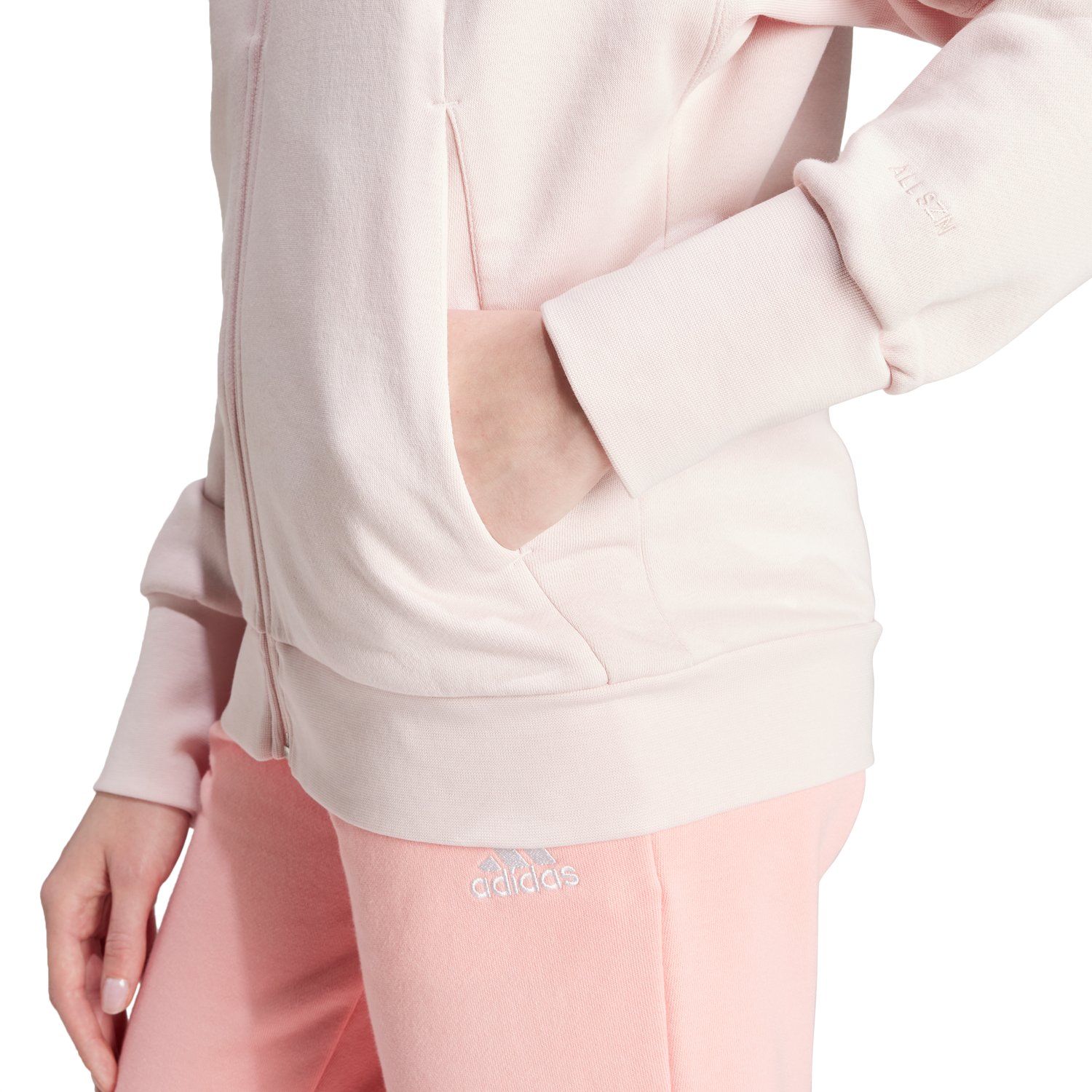 adidas Women's All SZN Fleece Full-Zip Hoodie