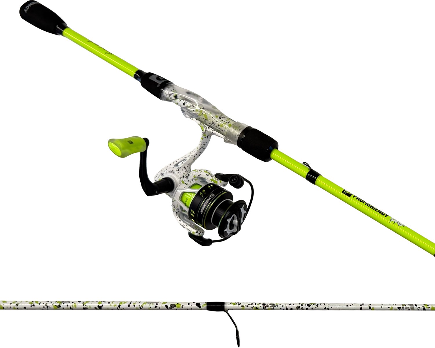 ProFISHiency Drip Green 7 ft M Freshwater Spinning Rod and Reel Combo - view number 3