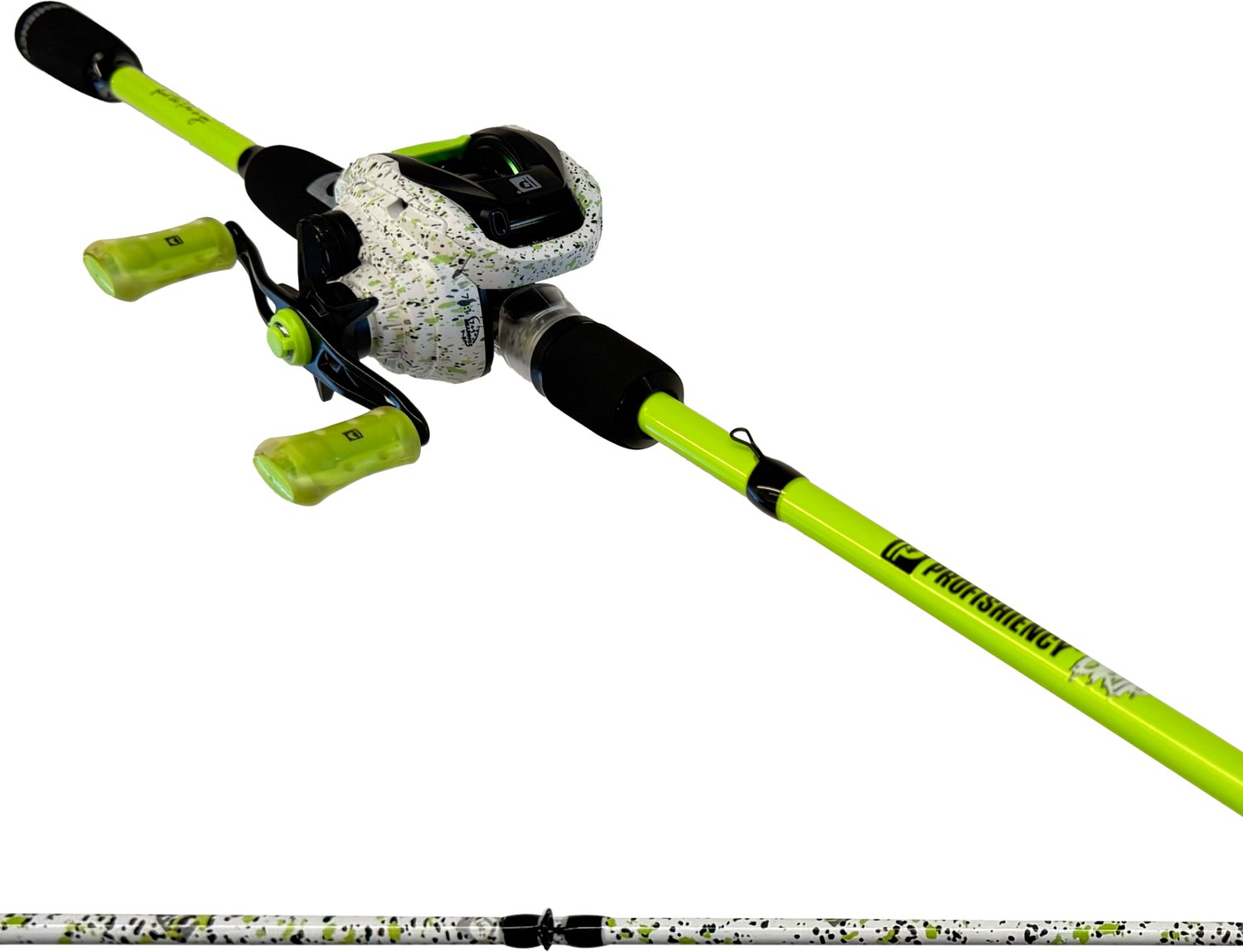 ProFISHiency Drip Green 7 ft MH Freshwater Baitcast Rod and Reel Combo                                                           - view number 3