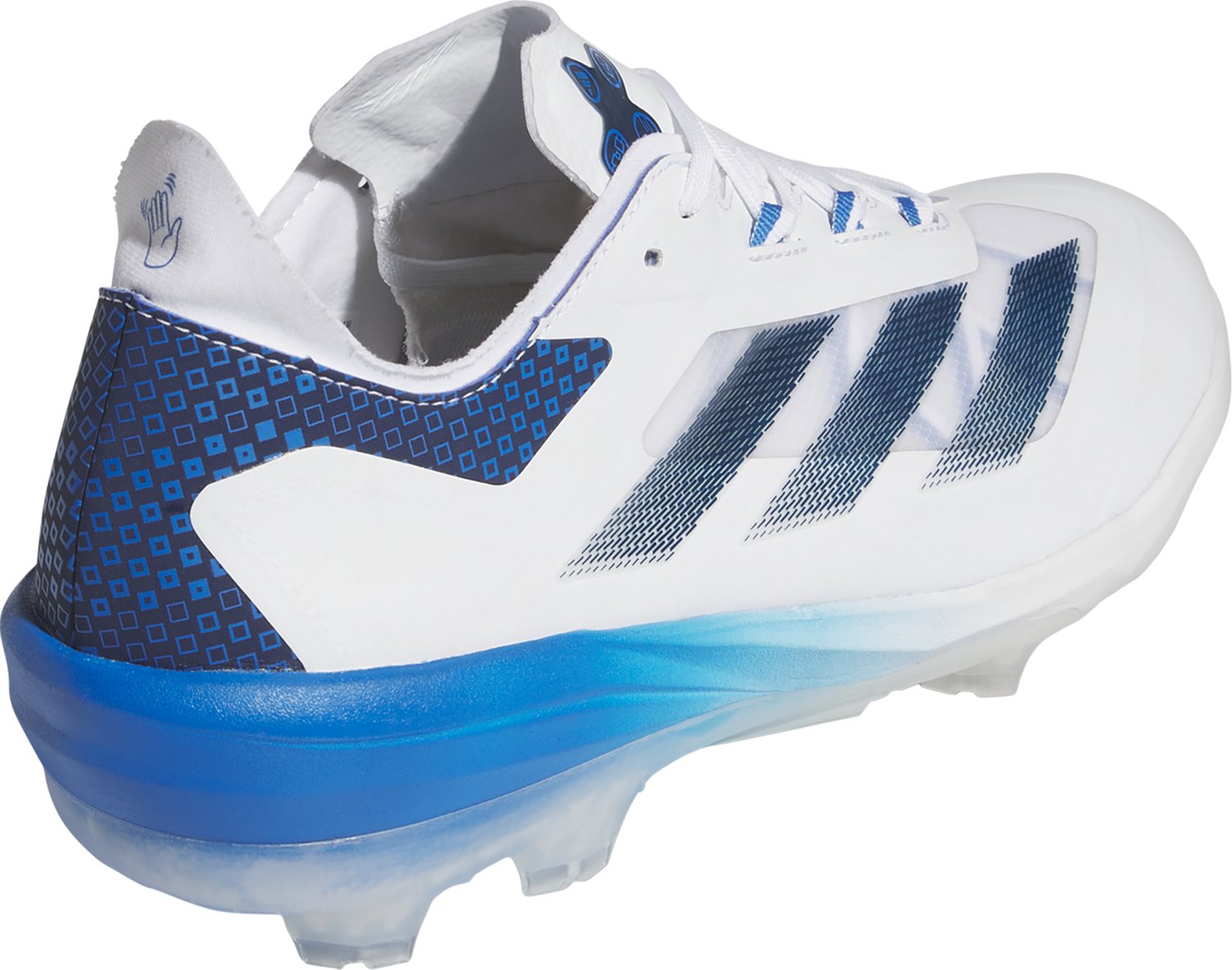 adidas Men's adiZero Impact TPU Warp Speed Baseball Cleats - view number 4