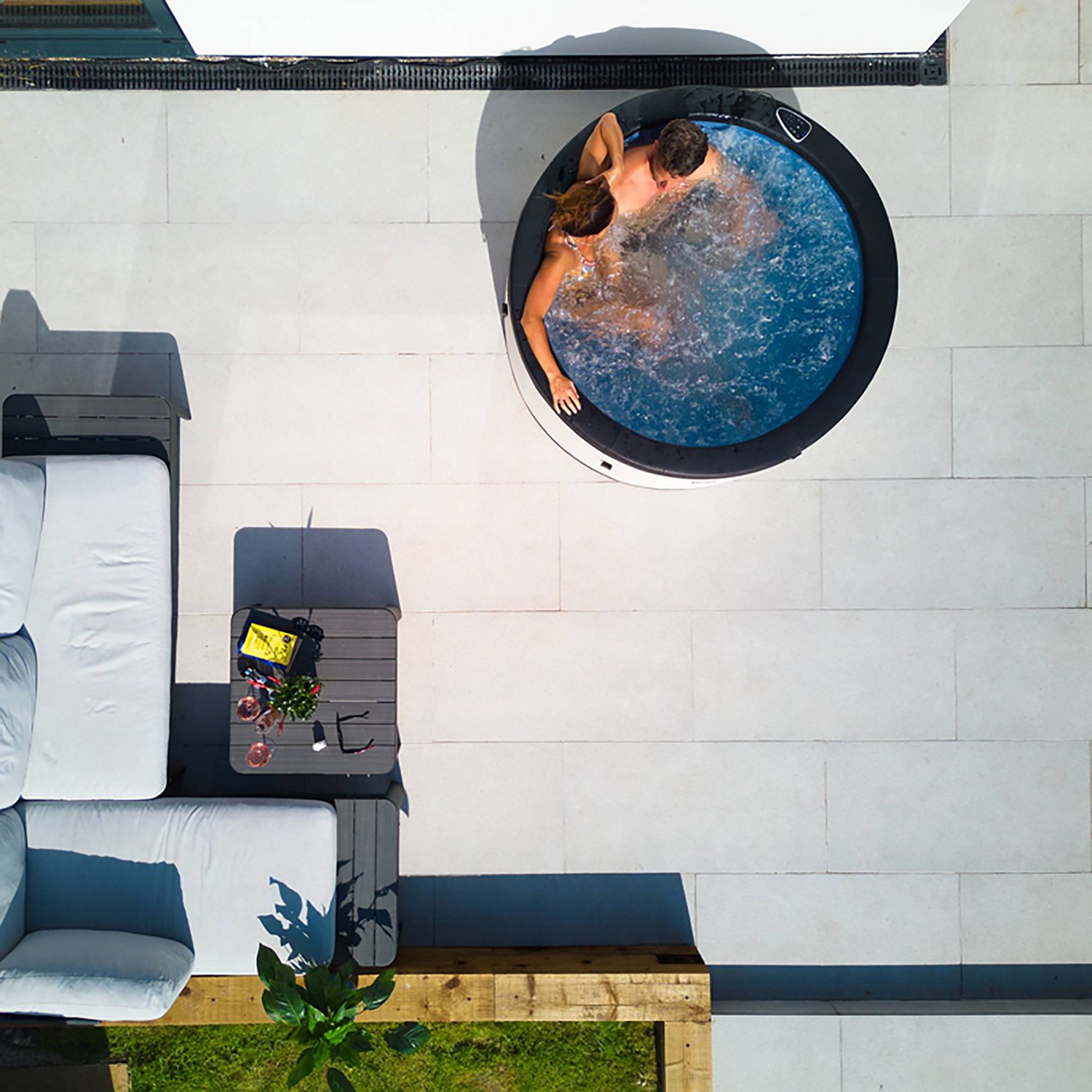 Wave Tahoe 6 ft Round Foam Hot Tub - view number 6