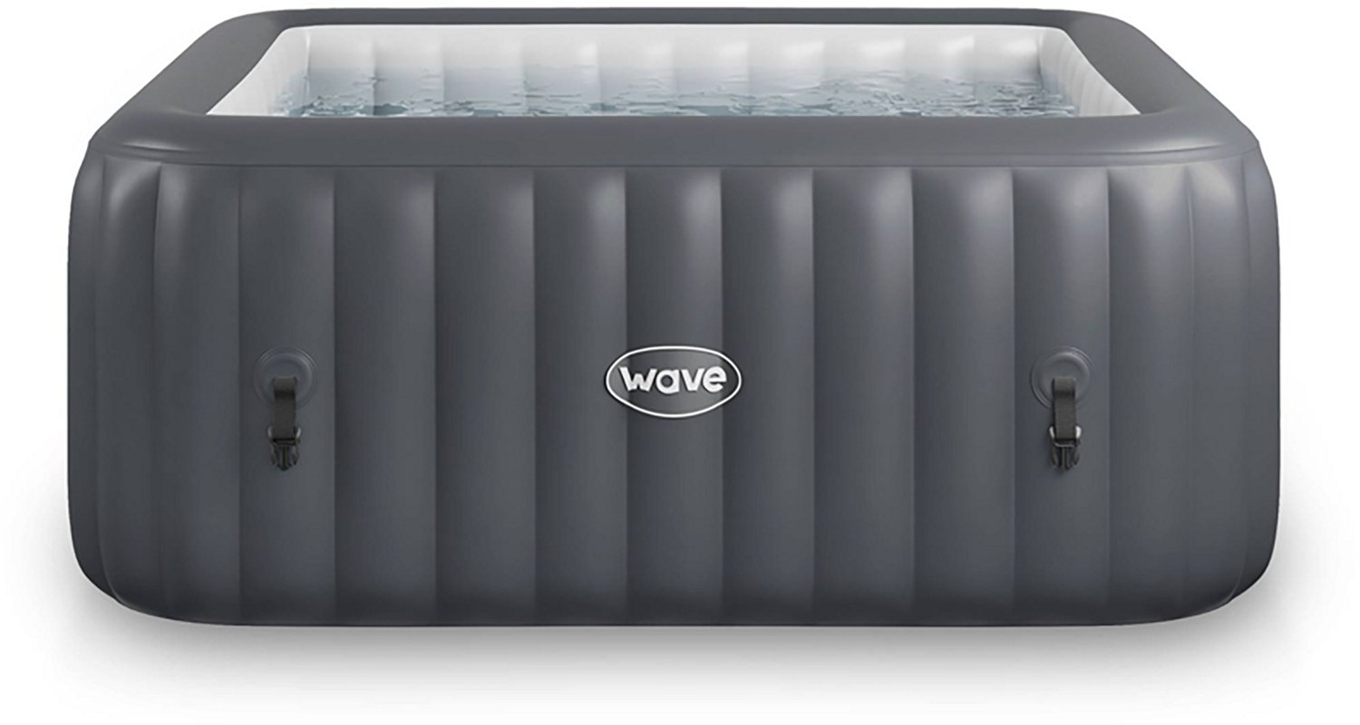 Wave Pacific 6 ft Square Inflatable Hot Tub