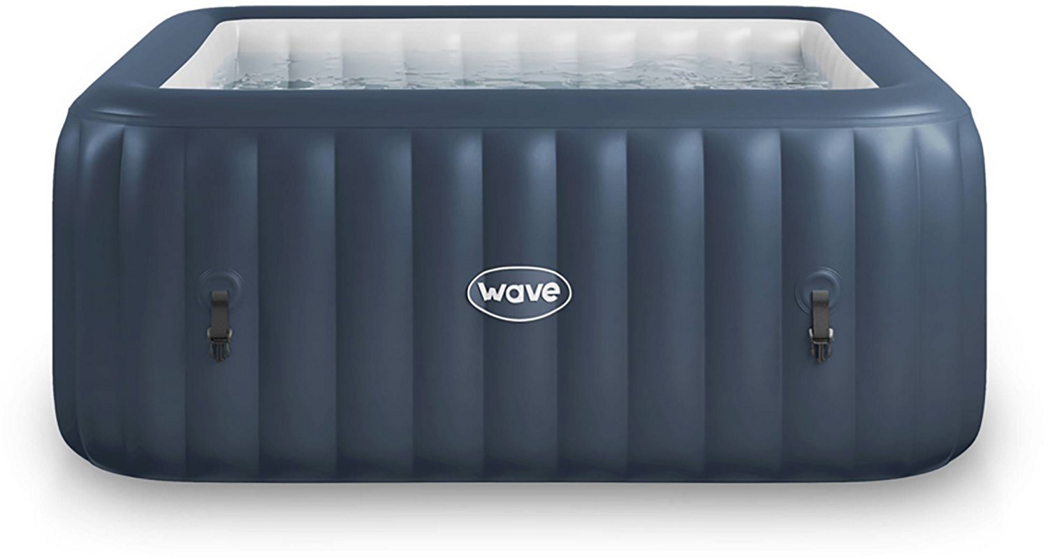 Wave Pacific 6 ft Square Inflatable Hot Tub