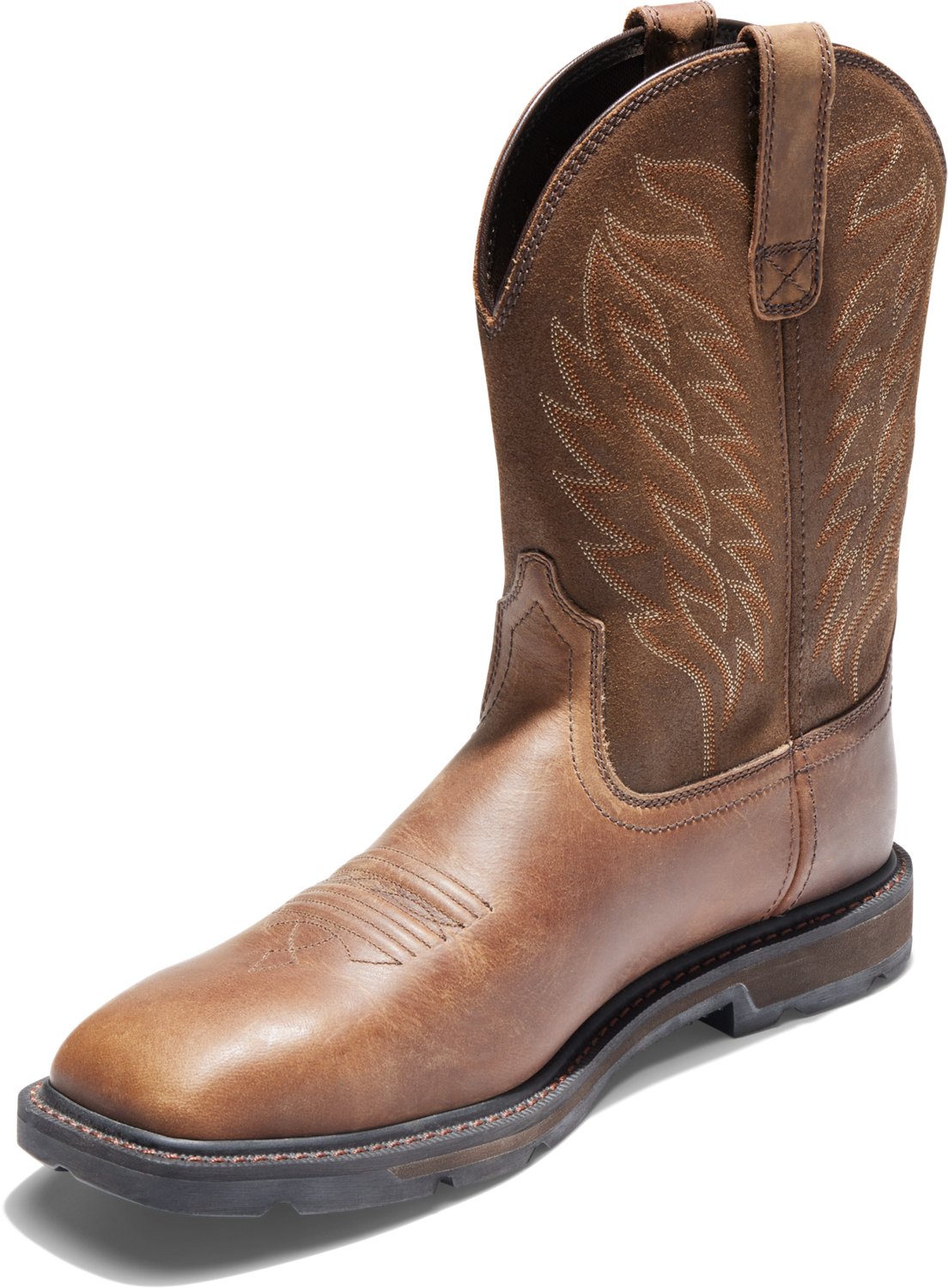Ariat Men's Manvel EH Steel Toe Wellington Work Boots                                                                            - view number 6