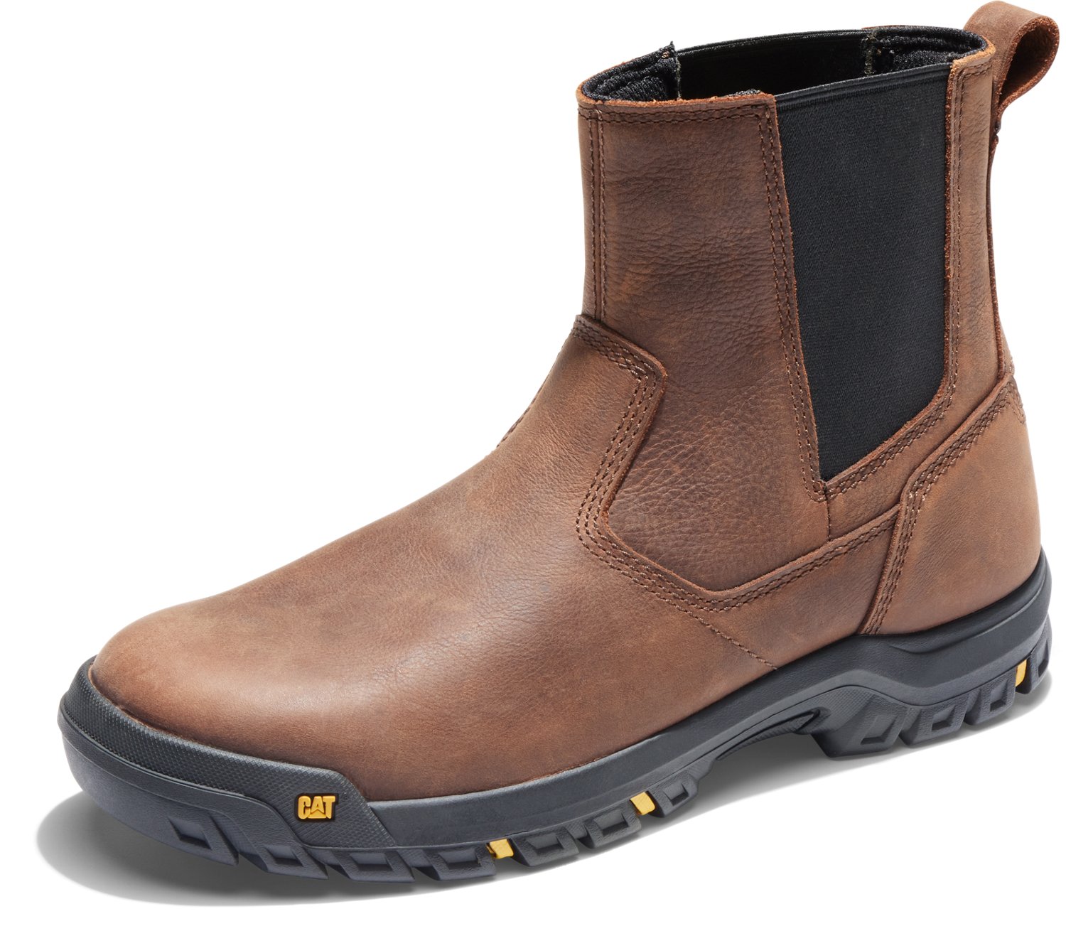 Cat Footwear Men's Wheelbase EH Steel Toe Wellington Work Boots                                                                  - view number 7