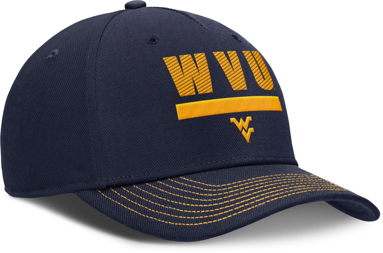 Nike West Virginia Rise Structured Adjustable Cap - view number 4