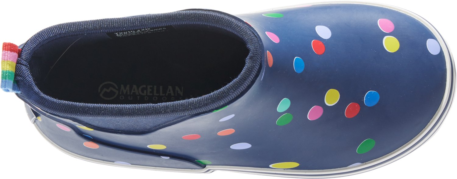 Magellan Outdoors Girls' Polka Dot Short Rubber Boots - view number 3