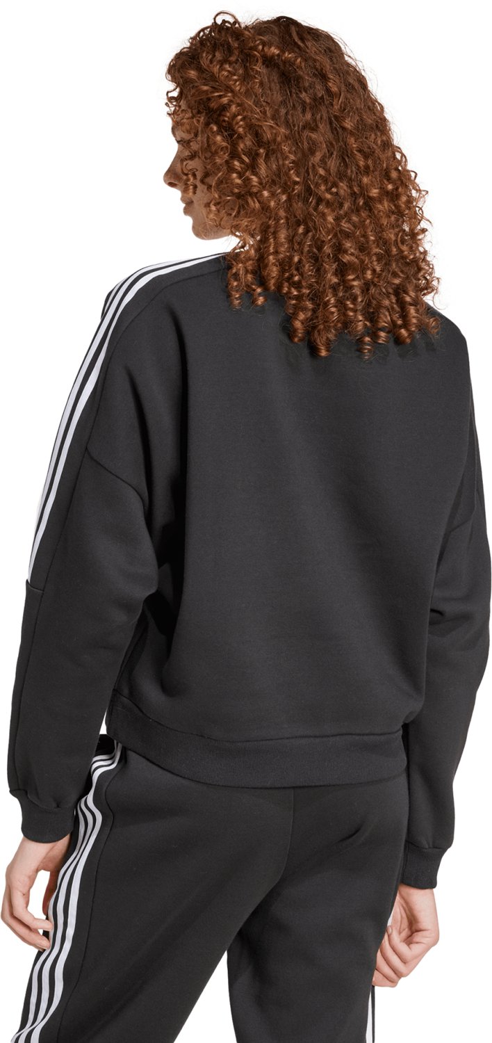 adidas Women's Tiro Cut 3-Stripes Fleece Sweatshirt - view number 2