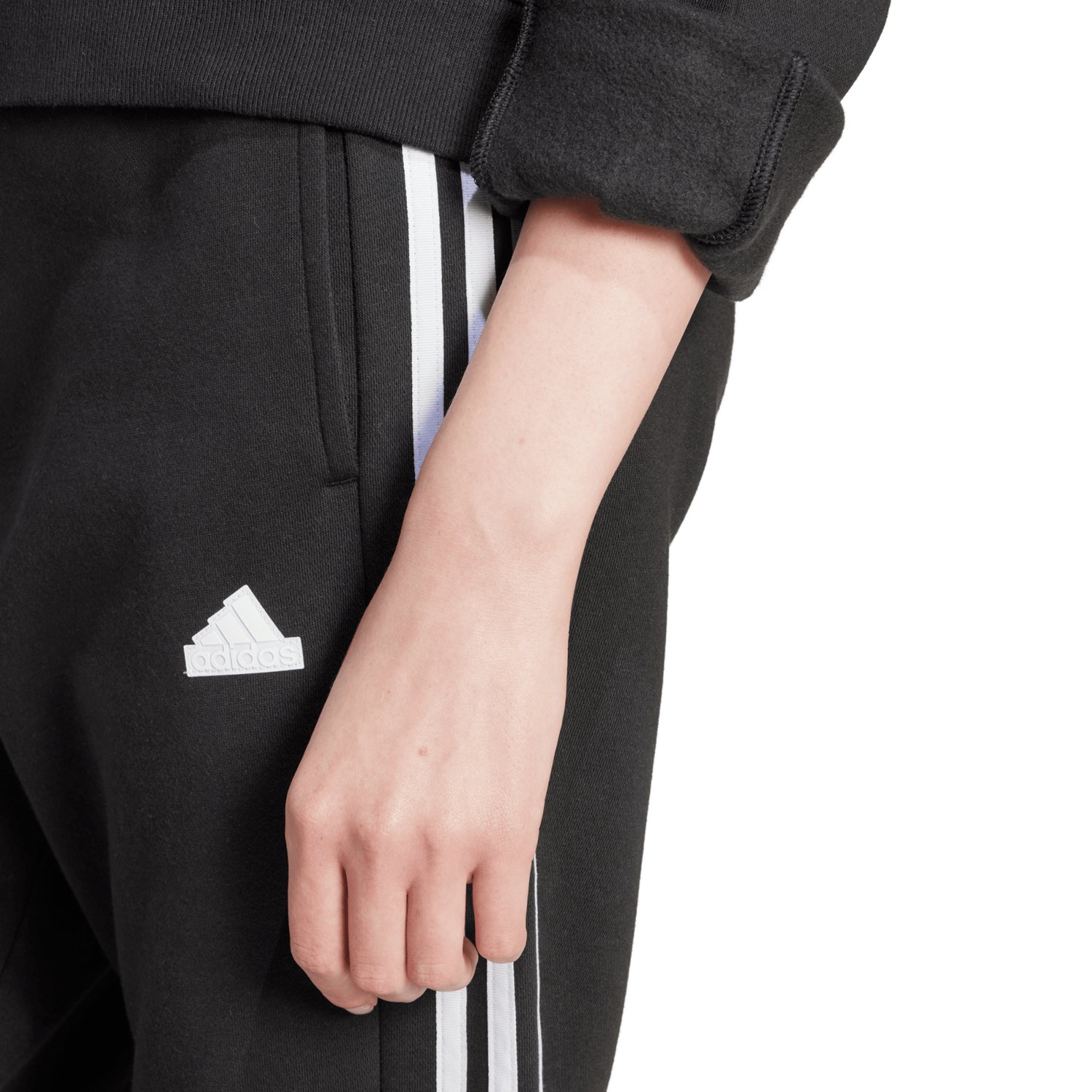 adidas Women's Tiro Cut 3-Stripes Fleece Sweatshirt - view number 4