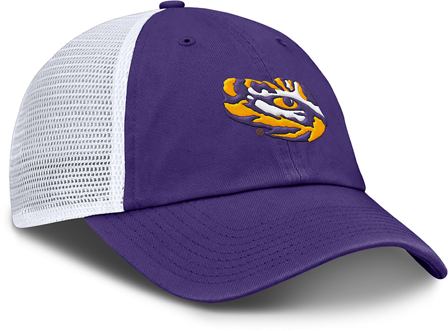 Nike LSU Alt Logo Club Unstructured Adjustable Meshback Cap - view number 3