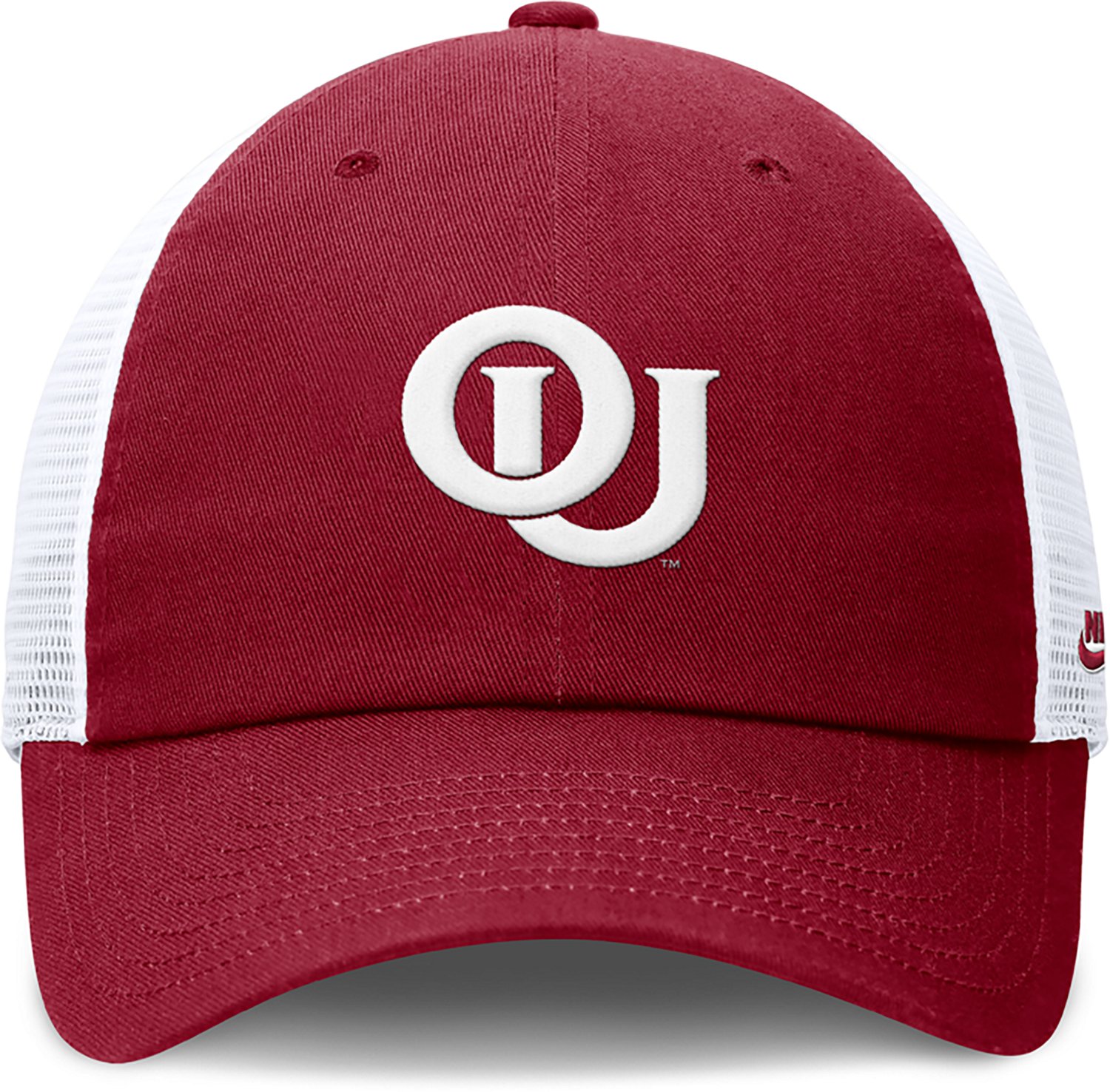 Nike Oklahoma Legacy Logo Club Cap Unstructured Adjustable Meshback Cap - view number 4