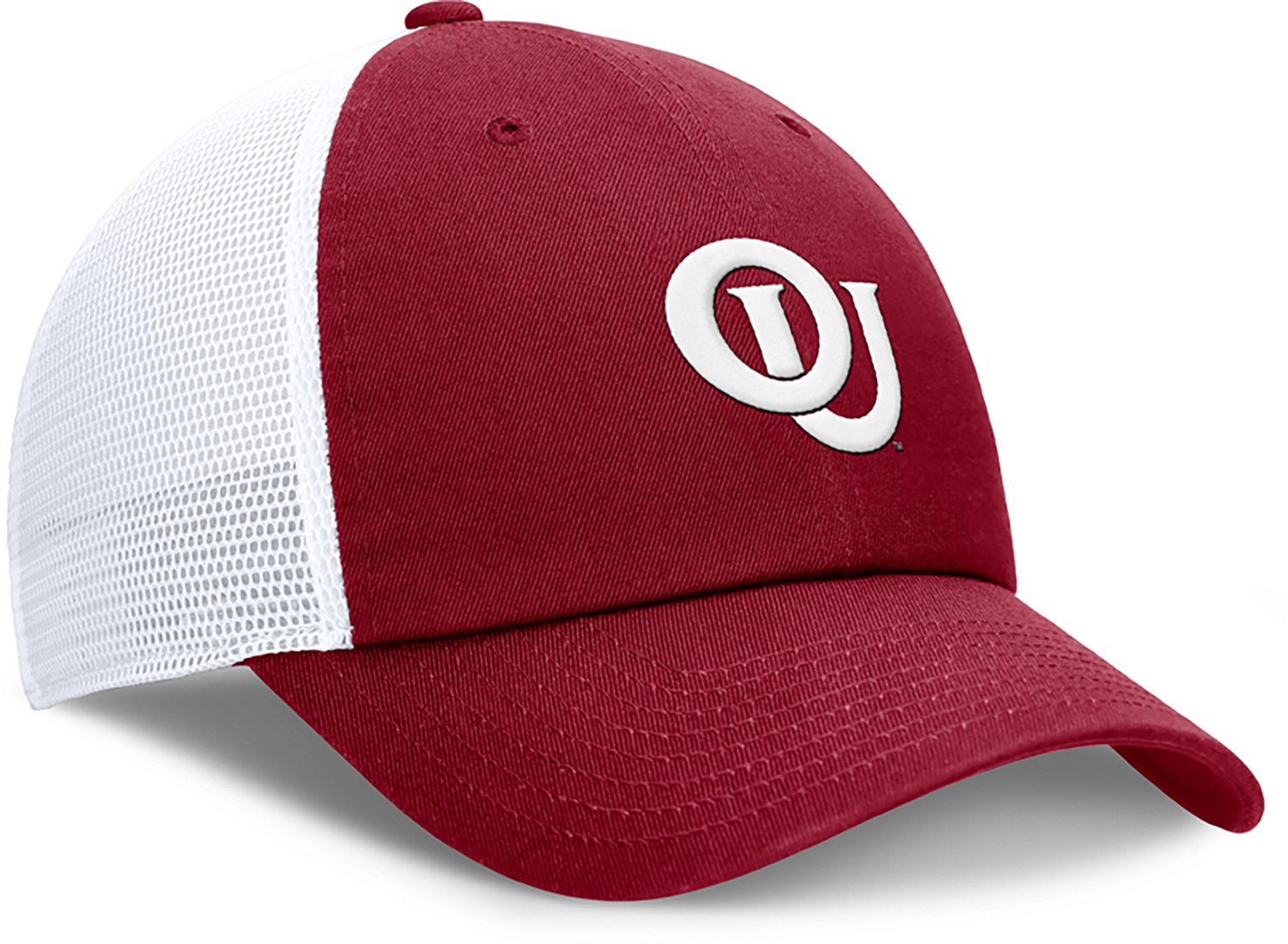 Nike Oklahoma Legacy Logo Club Cap Unstructured Adjustable Meshback Cap - view number 5