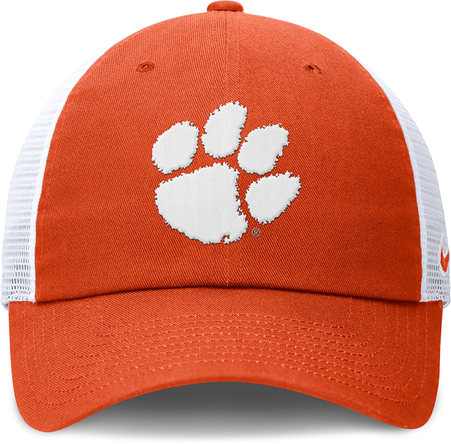 Nike Clemson Team Logo Club Cap Unstructured Adjustable Meshback Cap - view number 2