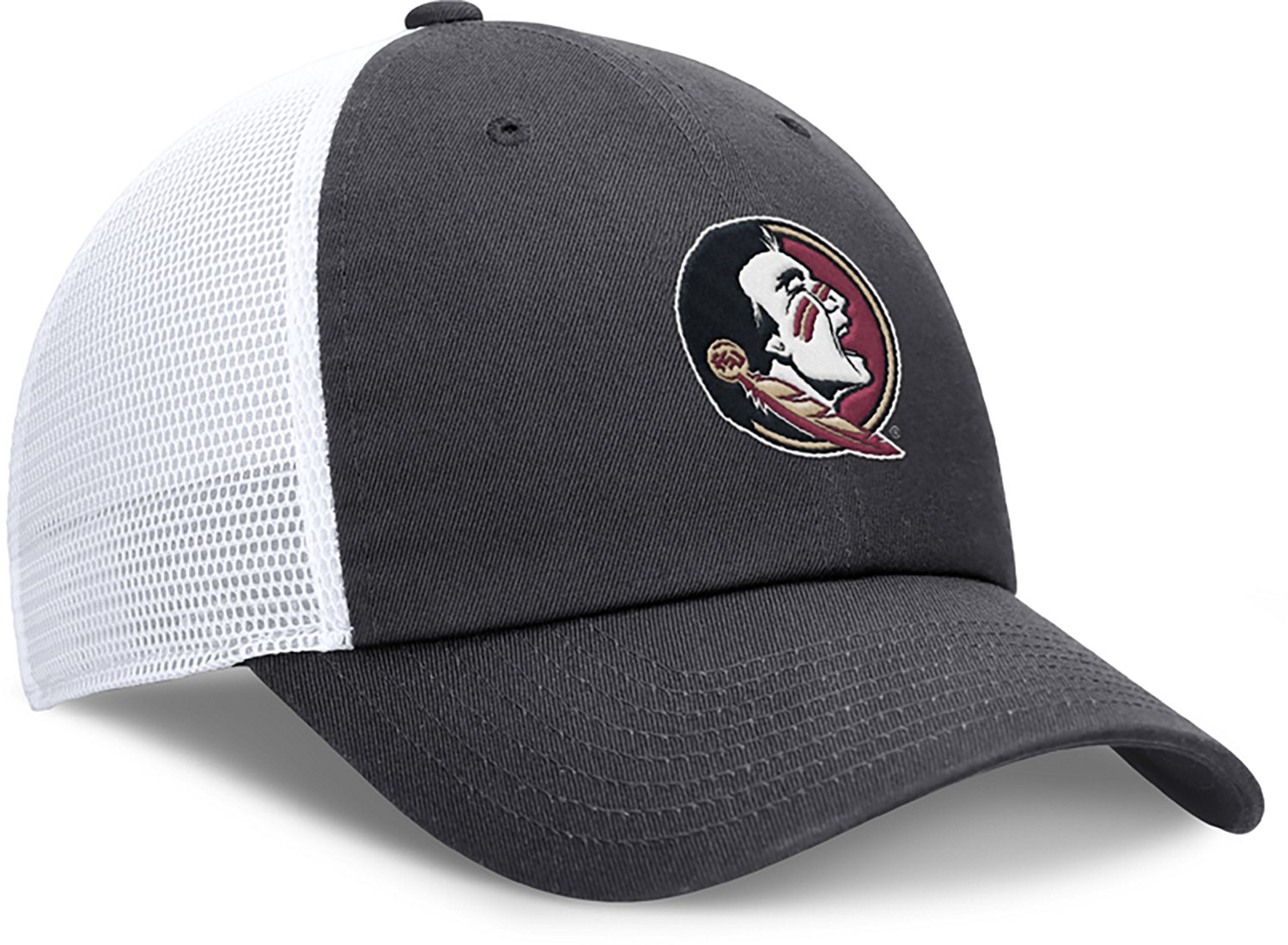 Nike Florida State Team Logo Club Unstructured Adjustable Meshback Cap - view number 3