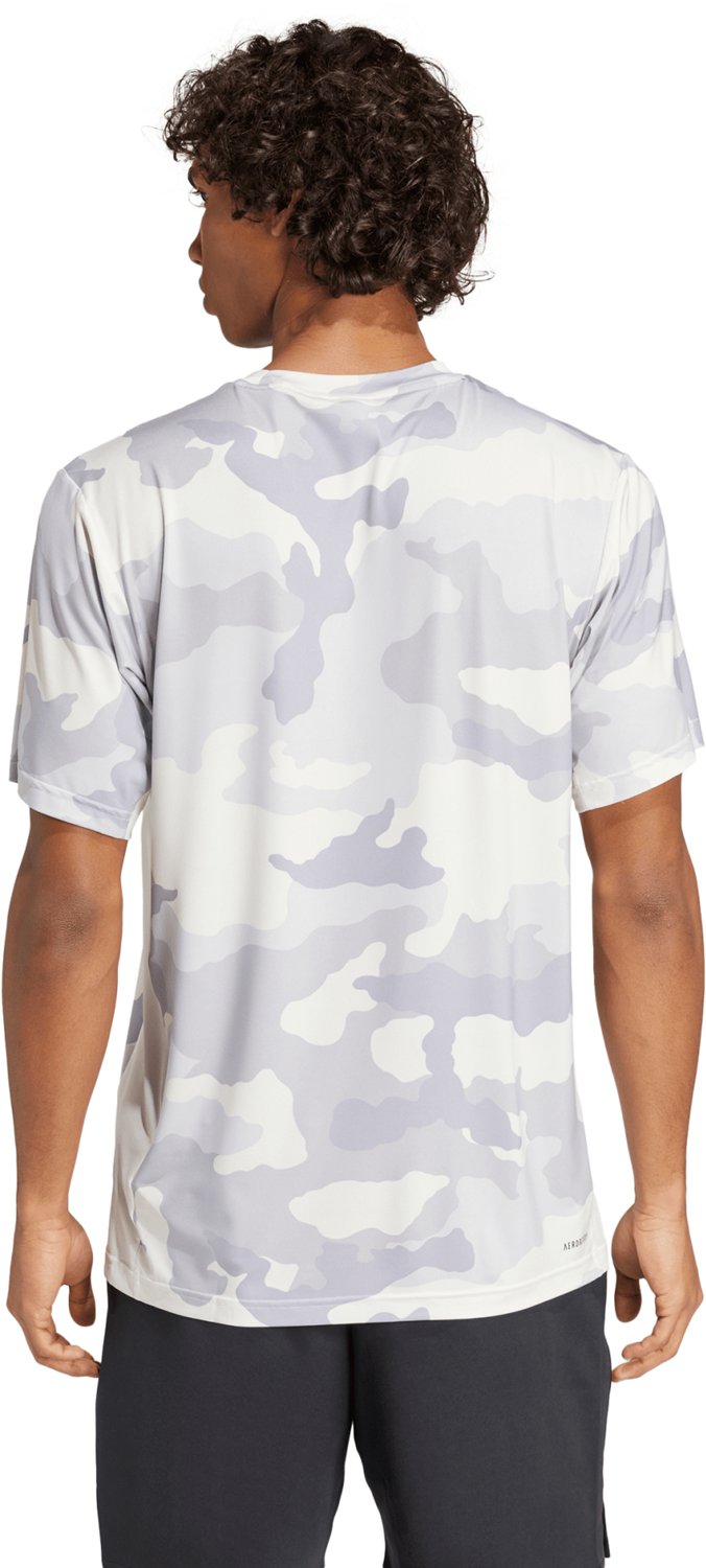 adidas Men's Train Essentials Seasonal Training AOP T-shirt - view number 2