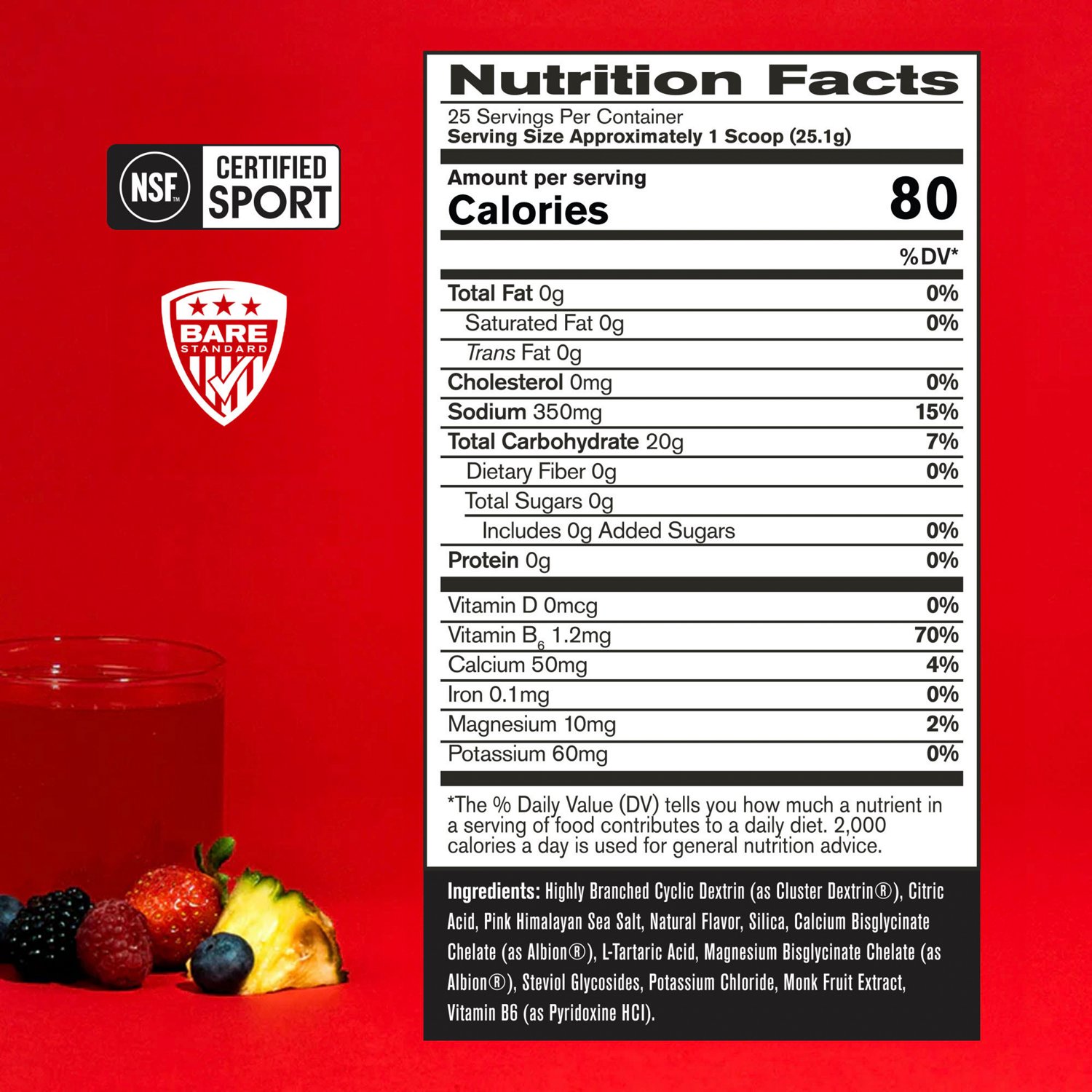 BPN Bare Performance Nutrition G.1.M Sport/Endurance + Electrolytes Workout Supplement