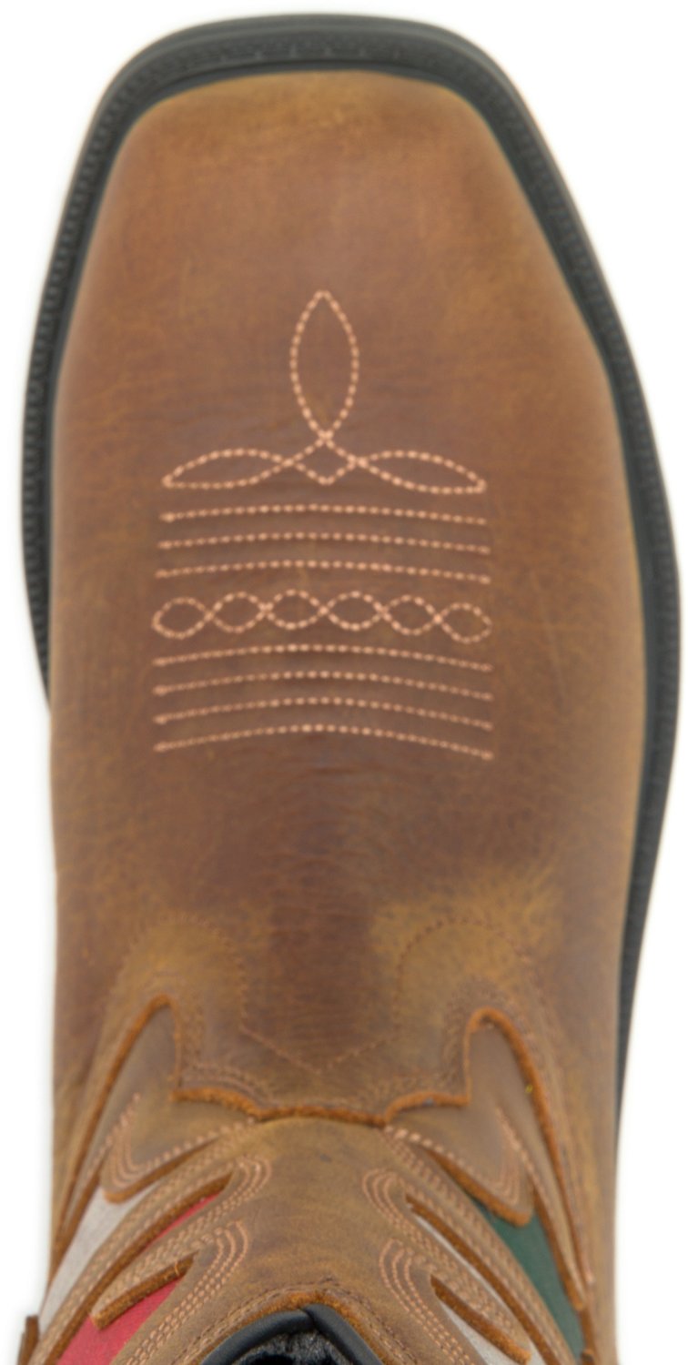 Wolverine Men's Mexico Rancher Flag Steel Toe Work Boots - view number 3