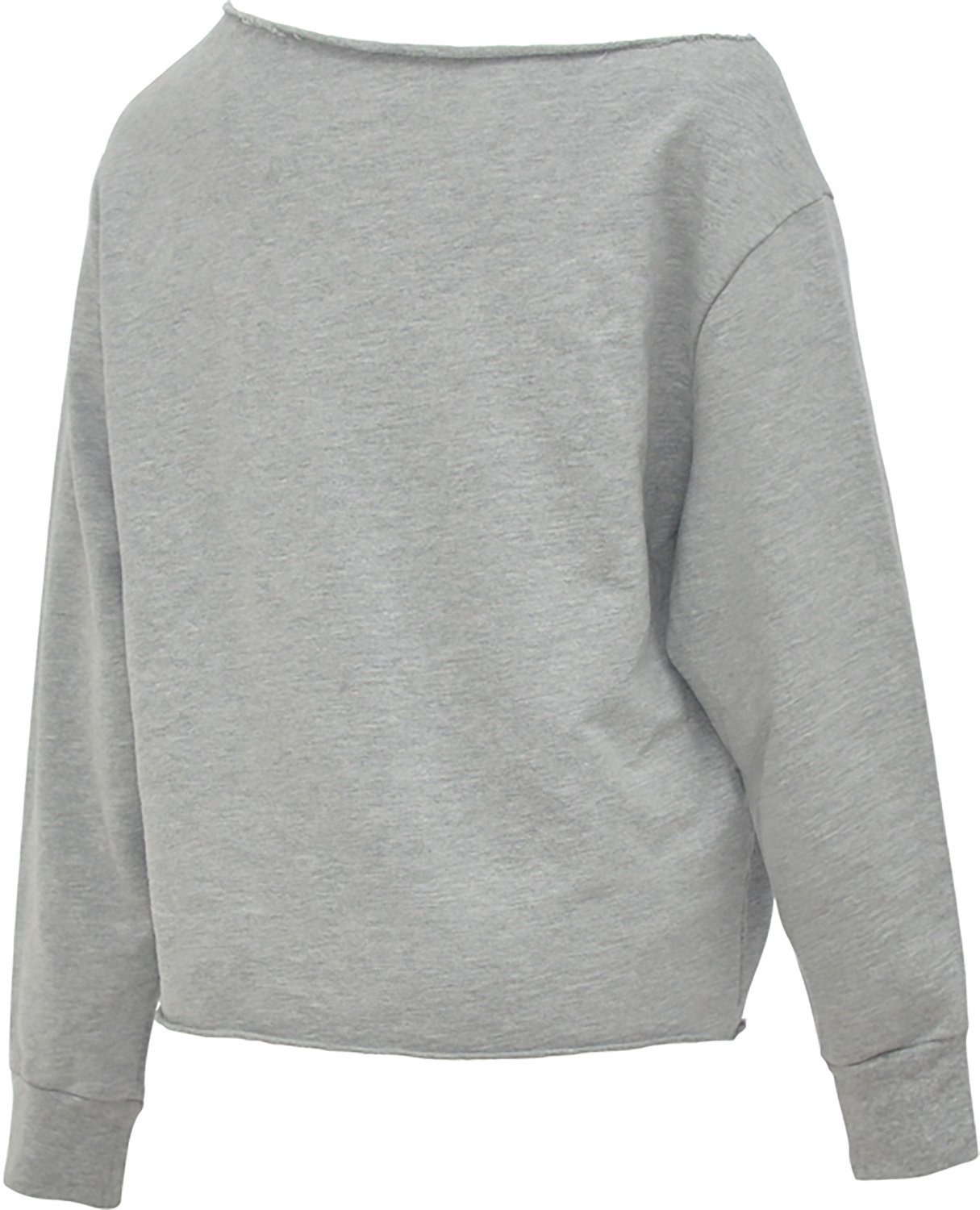 Lauren James Women's Dallas Cowboys Off-Shoulder Sweat Long Sleeve Top - view number 3