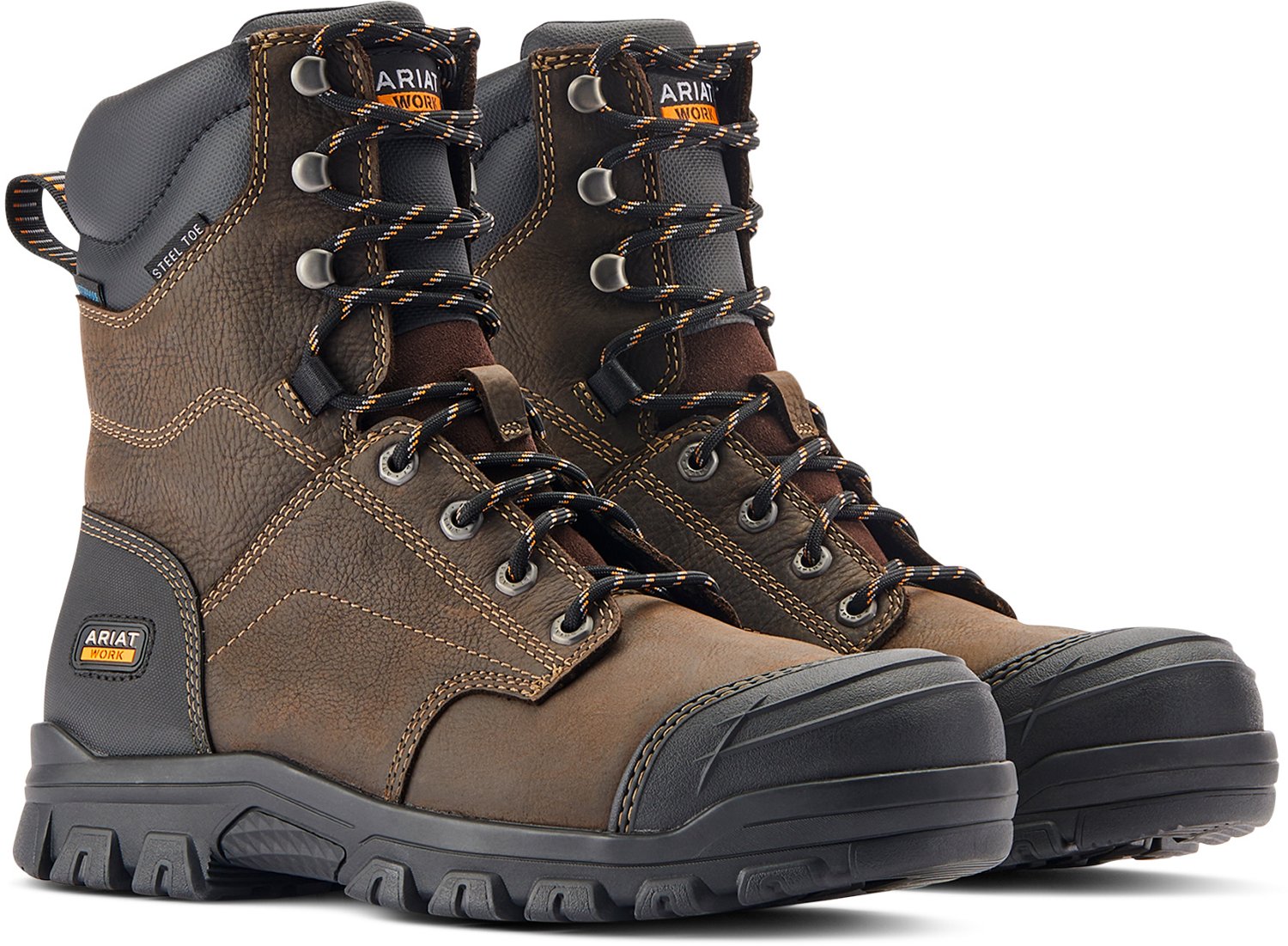 Ariat Men's Treadfast Waterproof Steel Toe Work Boots - view number 3