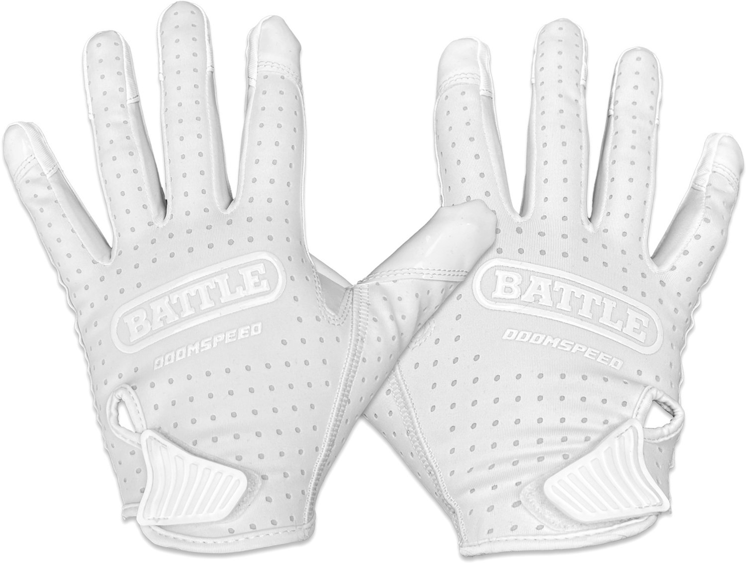 Battle Adults' Blue Strips Doom Speed Gloves