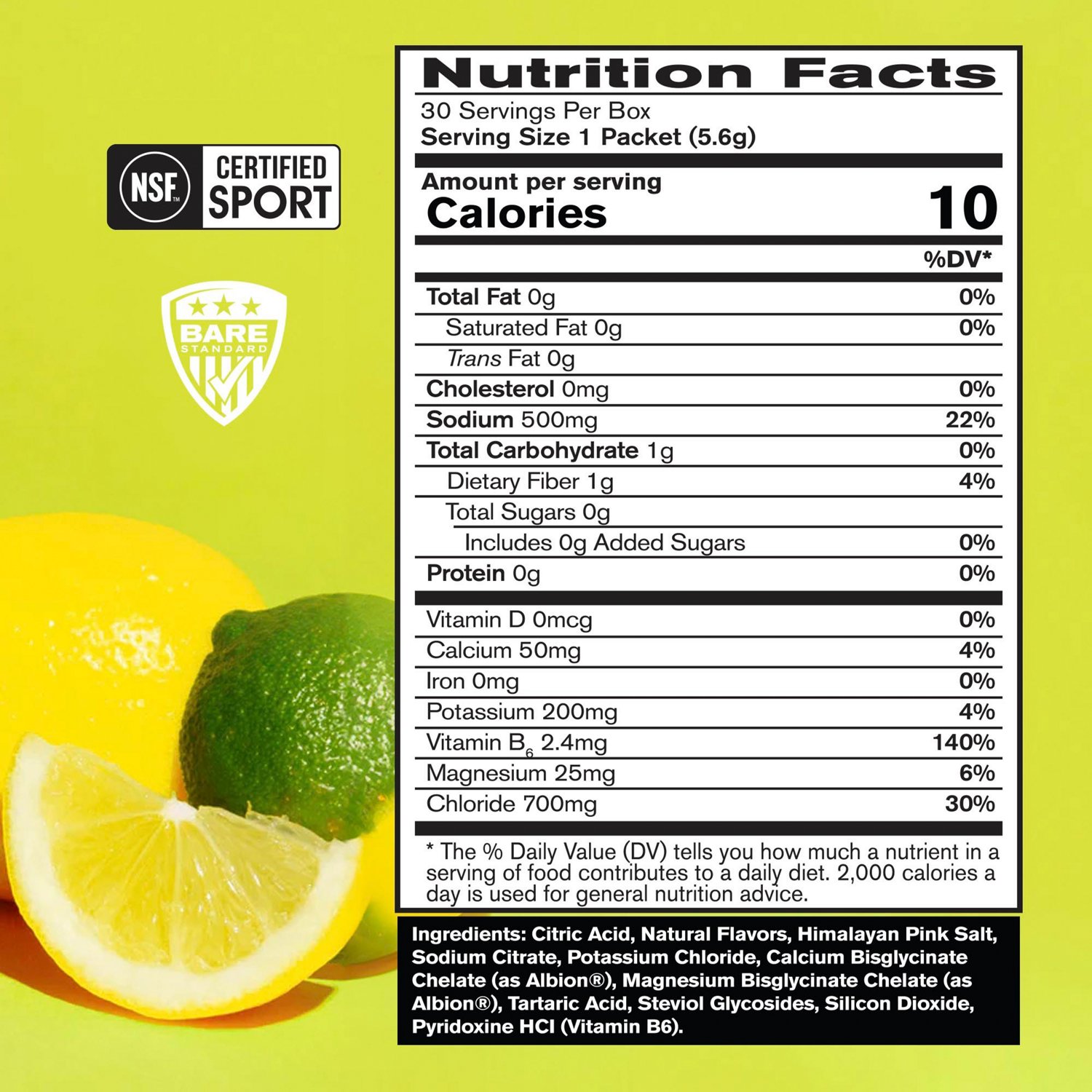 Bare Performance Nutrition Electrolyte Singles                                                                                   - view number 2