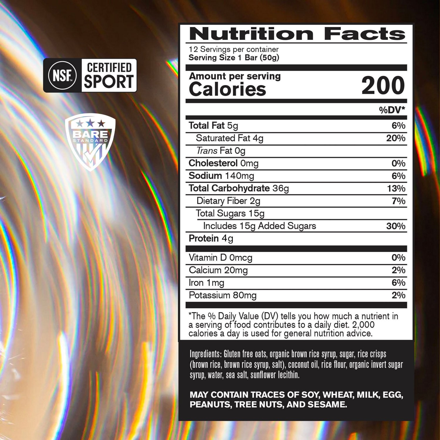 BPN Bare Performance Nutrition Go Bar Original Oat                                                                               - view number 3