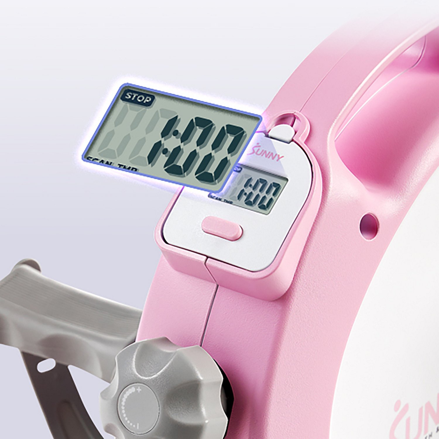 Sunny Health & Fitness 2-in-1 Under Desk Smart Mini Exercise Bike - view number 3