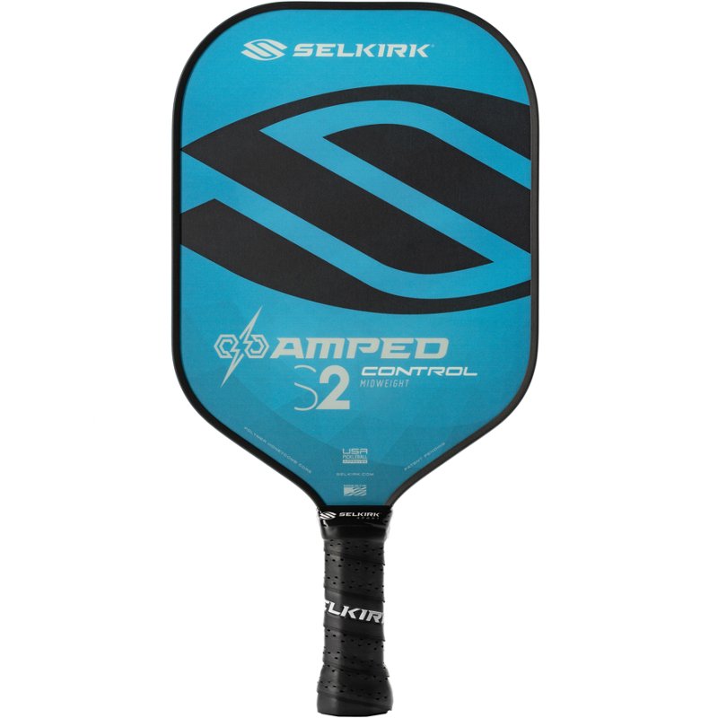 Selkirk Sport Selkirk Amped Control S2 Midweight Pickleball Paddle Blue - Pickleball at Academy Sports