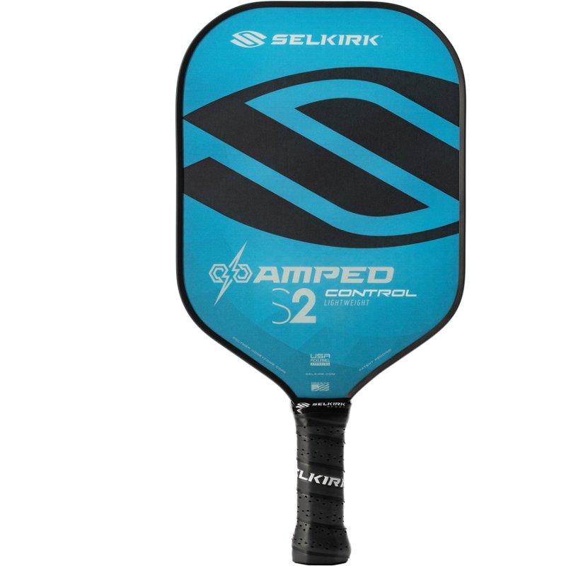 Selkirk Sport Selkirk Amped Control S2 Lightweight Pickleball Paddle Blue - Pickleball at Academy Sports