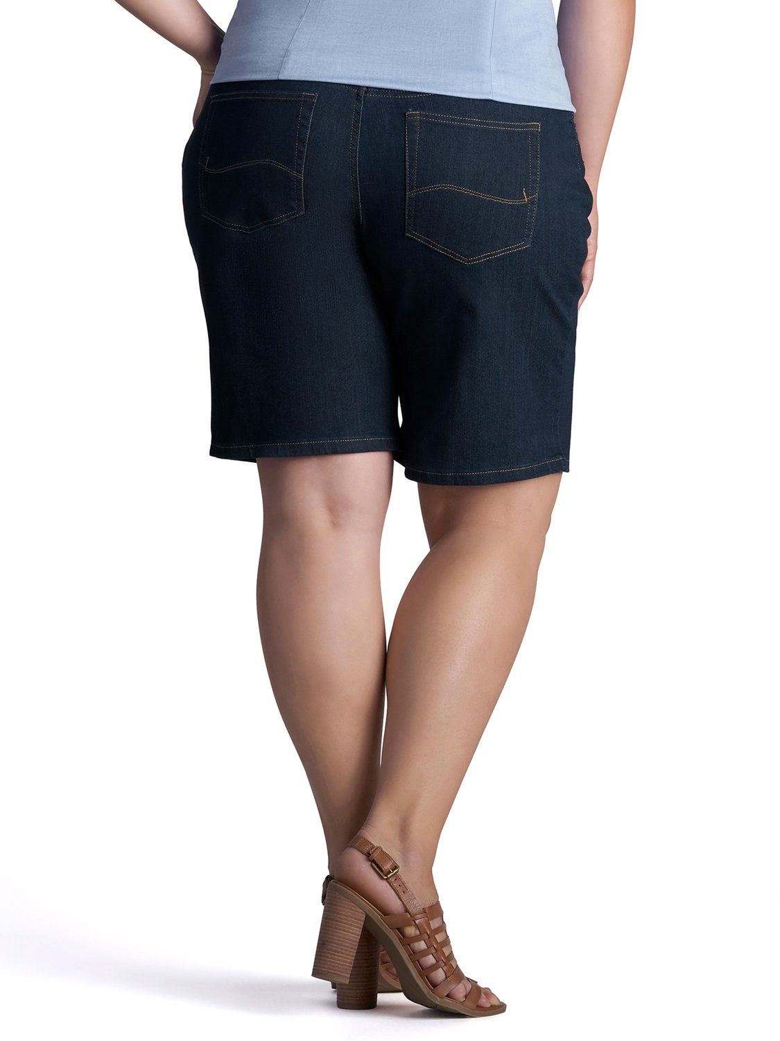 Lee Women's Relaxed Fit Kathy Plus Size Bermuda Shorts - view number 2