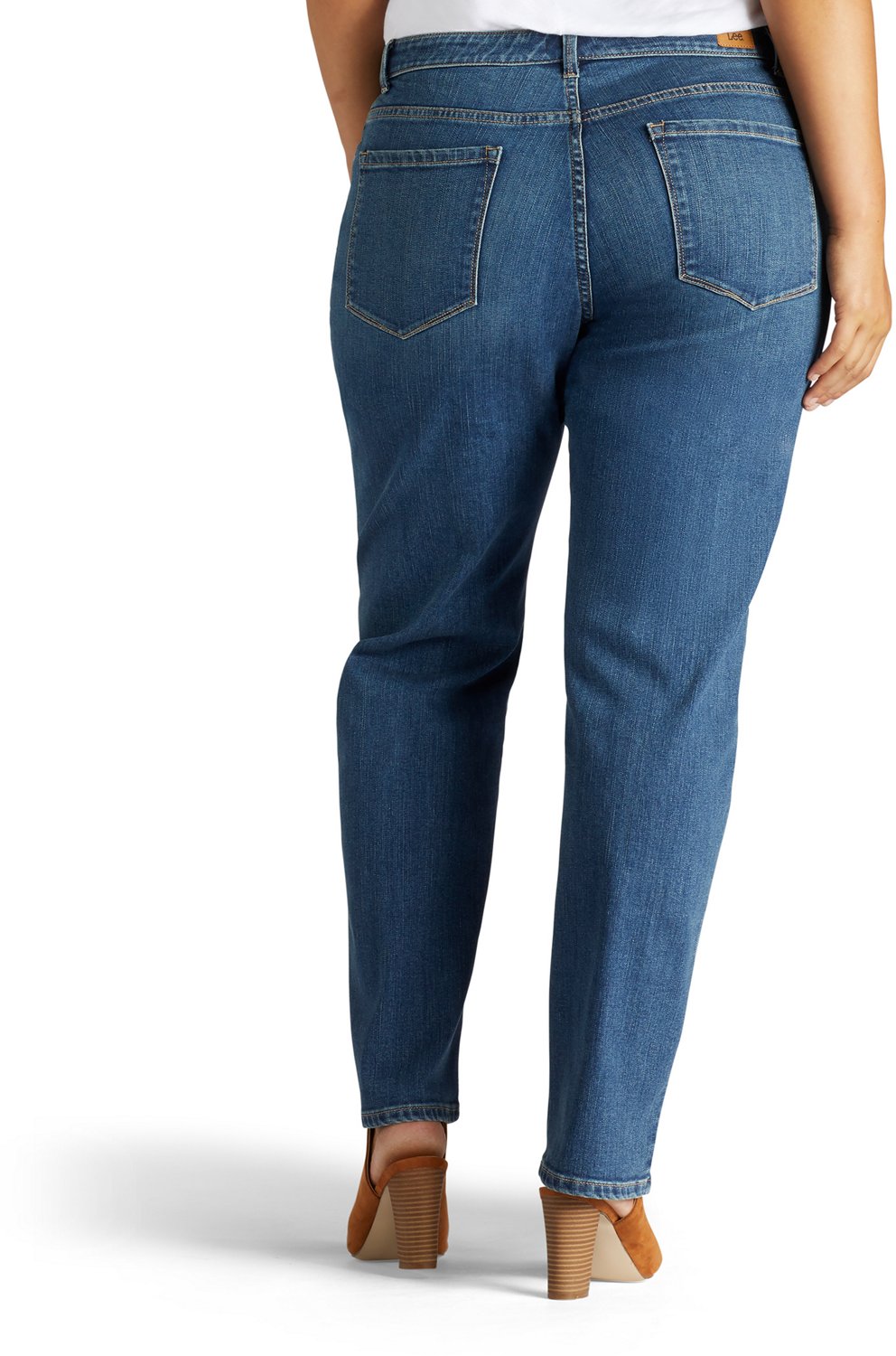 Lee Women's Instantly Slims Relaxed Fit Straight Leg Plus Size Jeans - view number 2