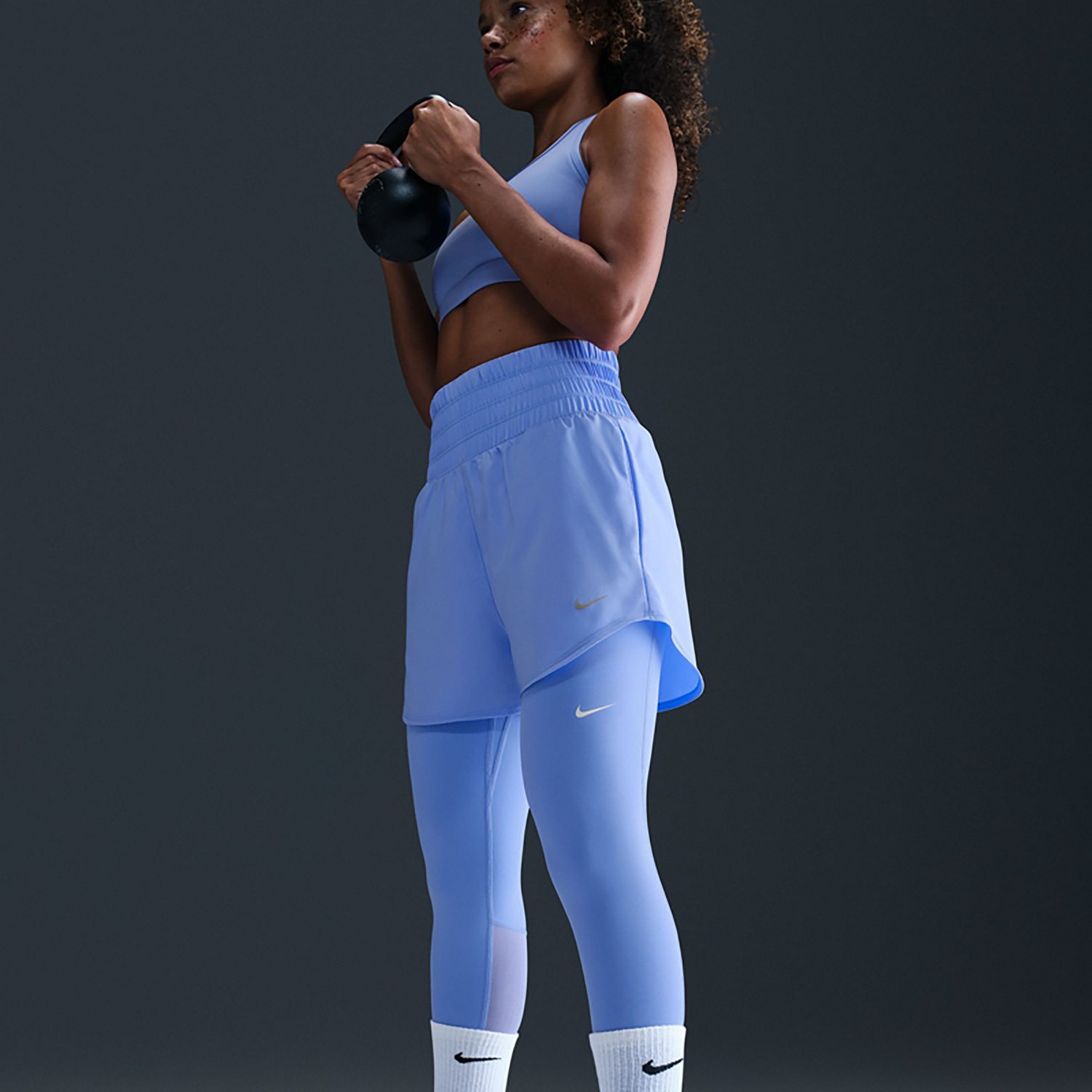 Nike Women's Prima Dri-FIT Ultra High-Rise Shorts 3in                                                                            - view number 4