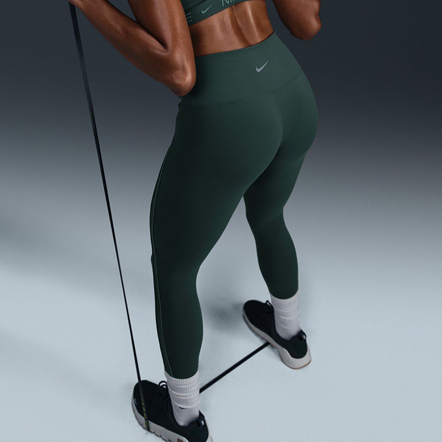 Nike Women's One Dri-FIT High-Waisted 7/8 Leggings                                                                               - view number 4