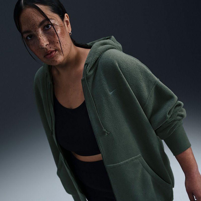 Nike Women's Sportswear Phoenix Plush Plus Size Hoodie Vintage Green/(Bicoastal), 3X - Wmn Ath Prfmnce Tops at Academy Sports