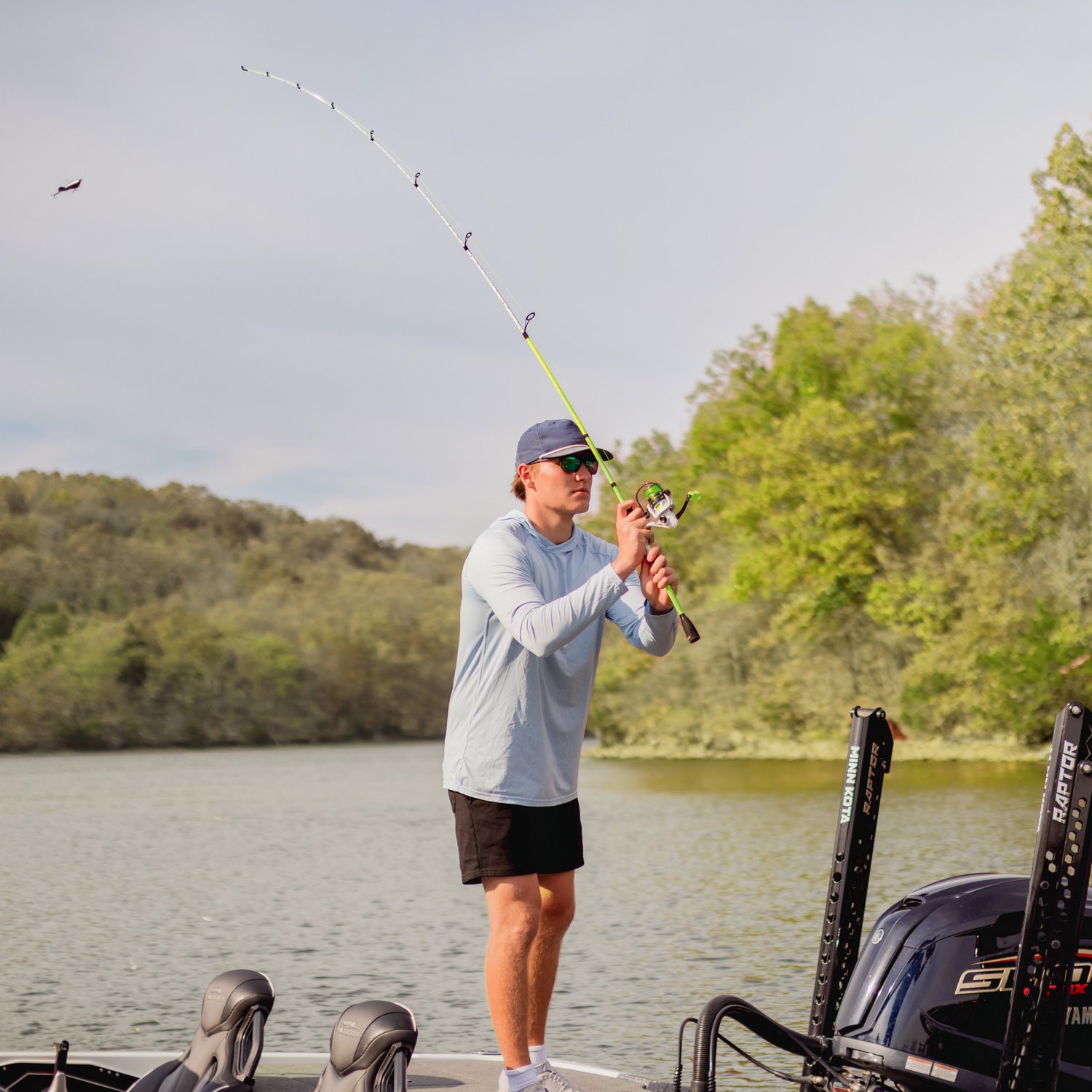 ProFISHiency Drip Green 7 ft M Freshwater Spinning Rod and Reel Combo - view number 4