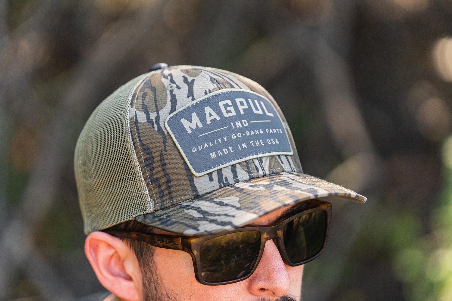 Magpul Adults' Go Bang Camo Trucker Cap - view number 5