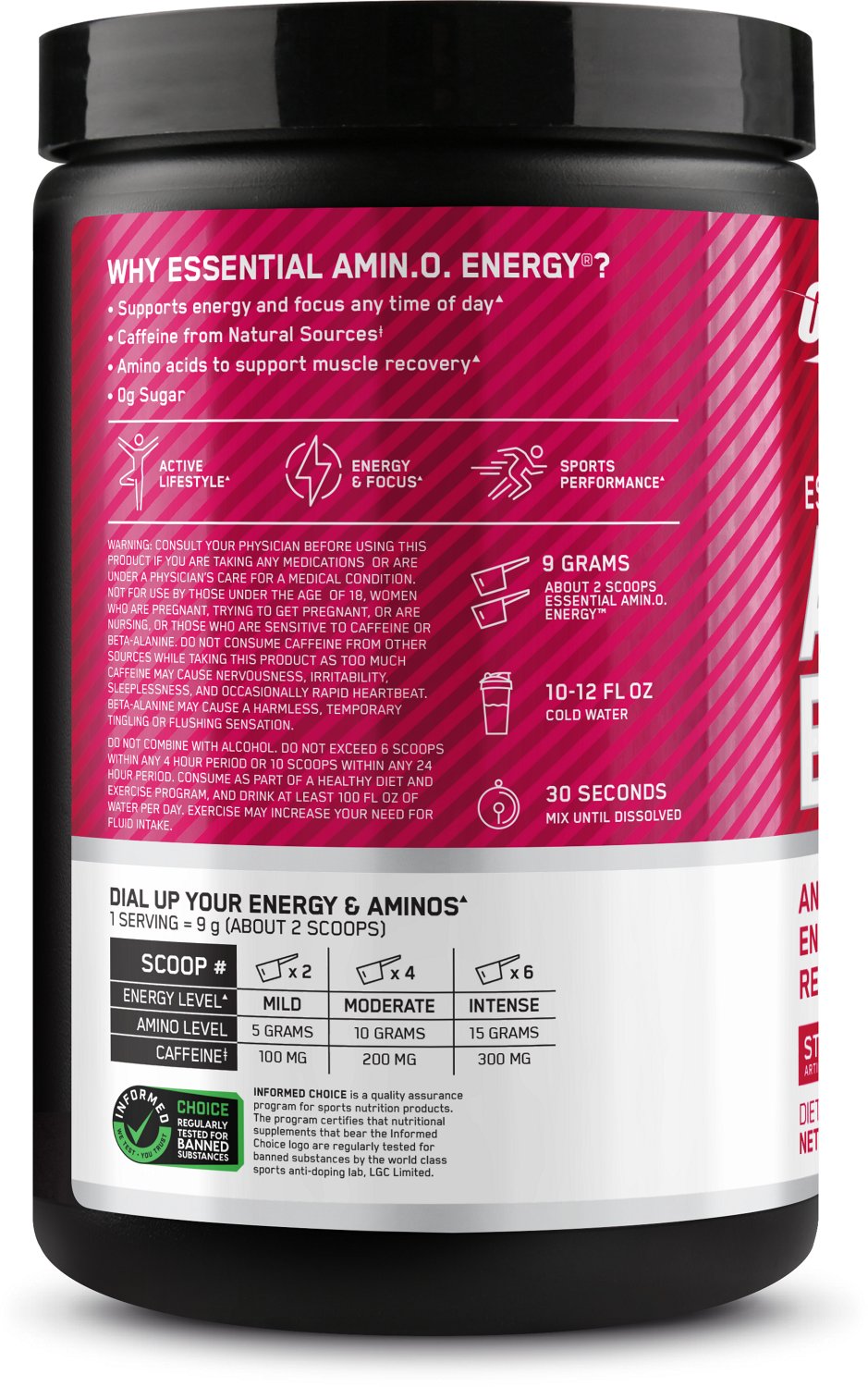 Optimum Nutrition Amino Energy Supplement                                                                                        - view number 3