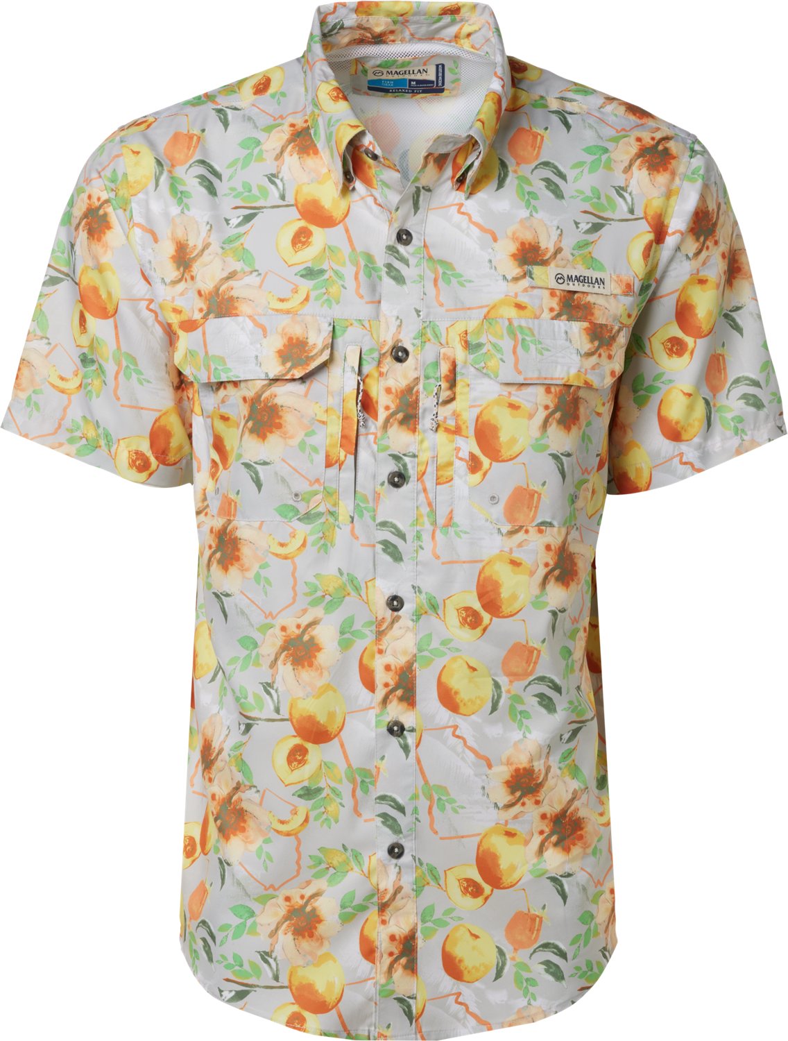 Magellan Outdoors Men's Georgia Local State Print Shirt - view number 3